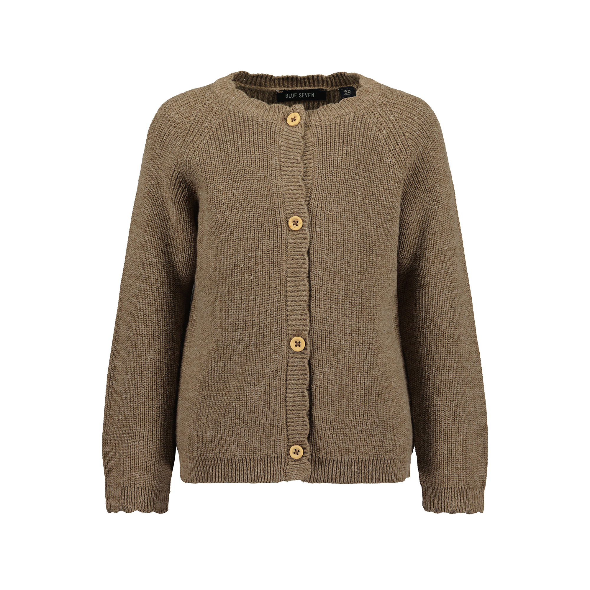 Sweat-, Fleece- & Strickjacken, blue seven, Braun – Produktansicht