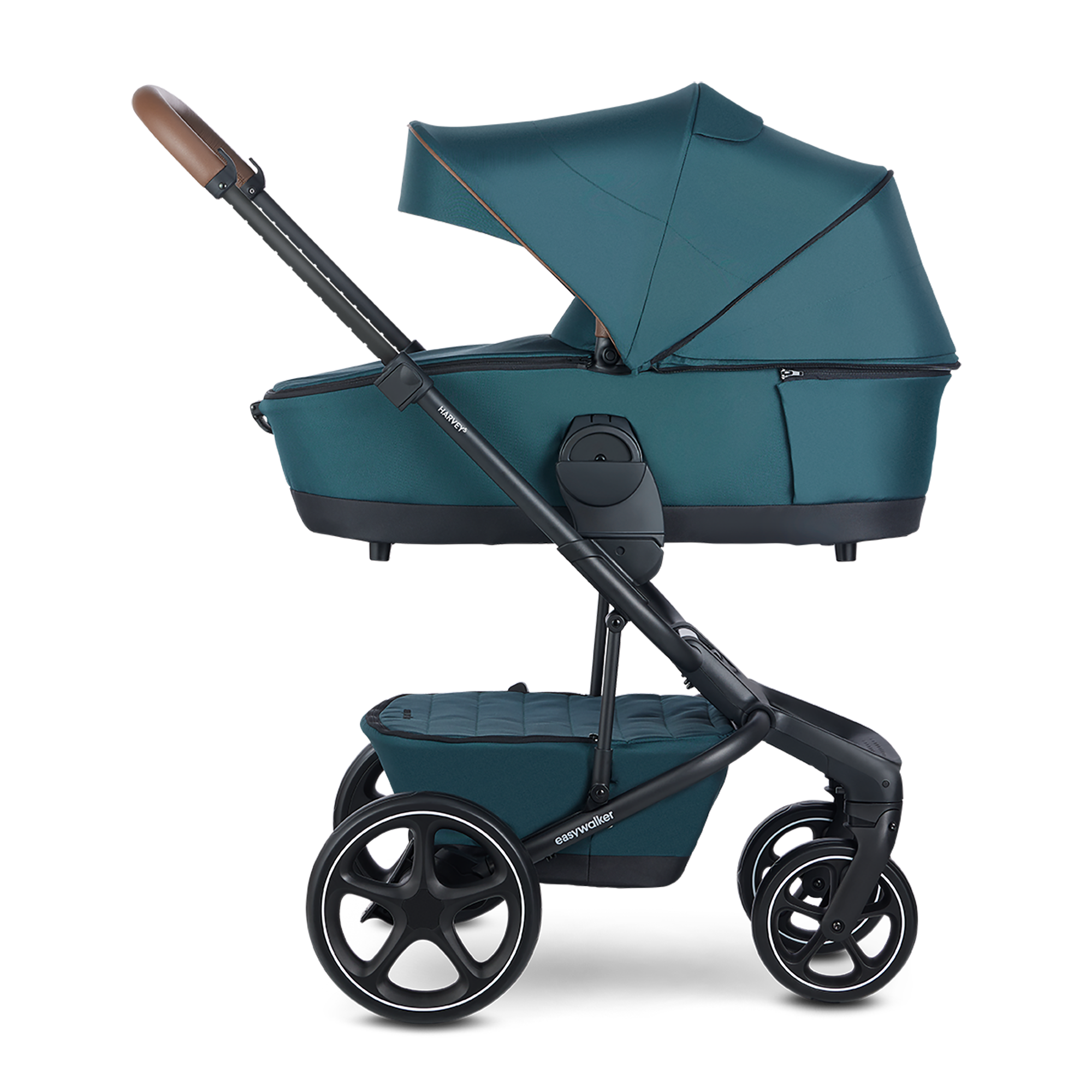 Kombi-Kinderwagen, easywalker, Grün – Produktansicht