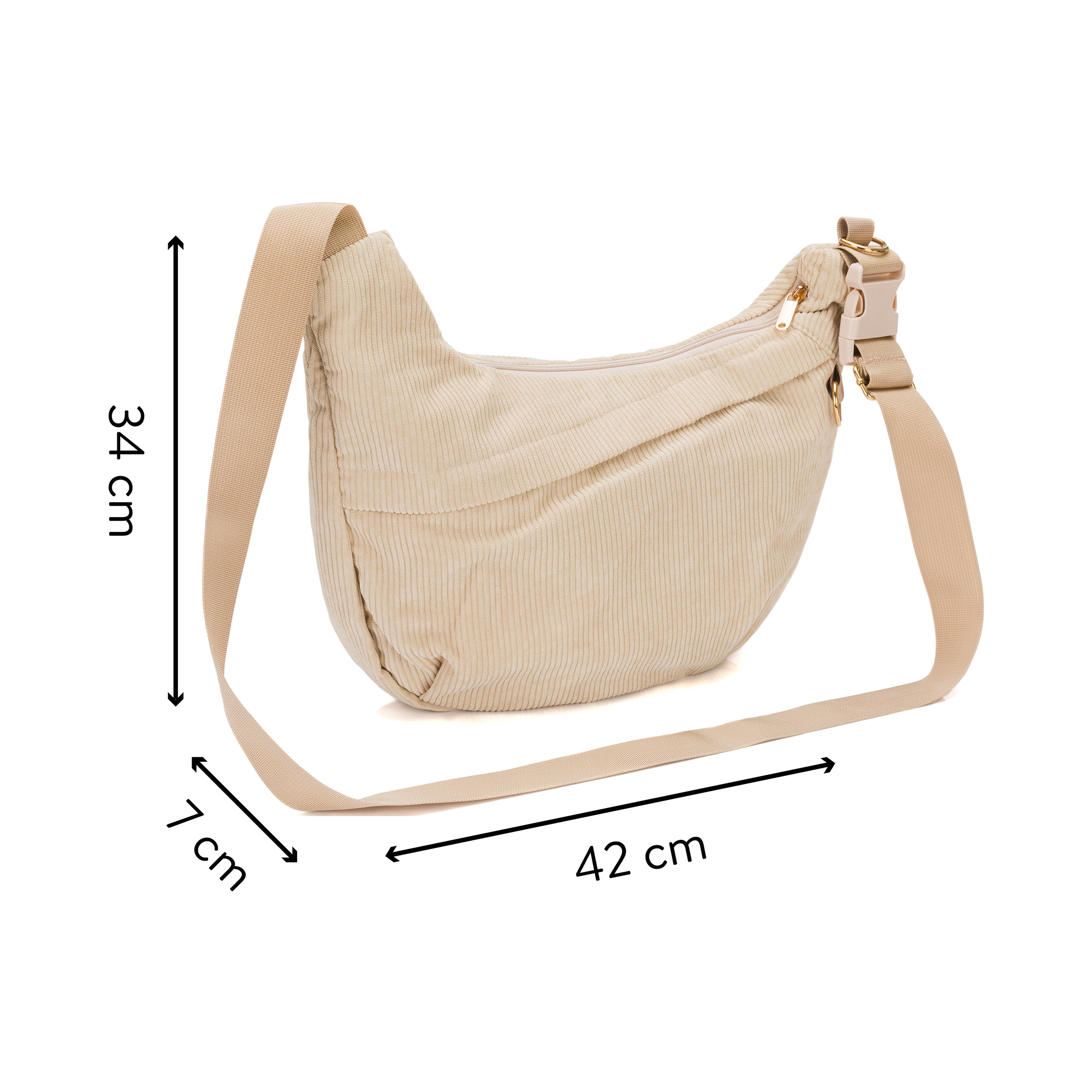 Wickeltaschen beige, LITTLE ONE, Beige – Produktansicht
