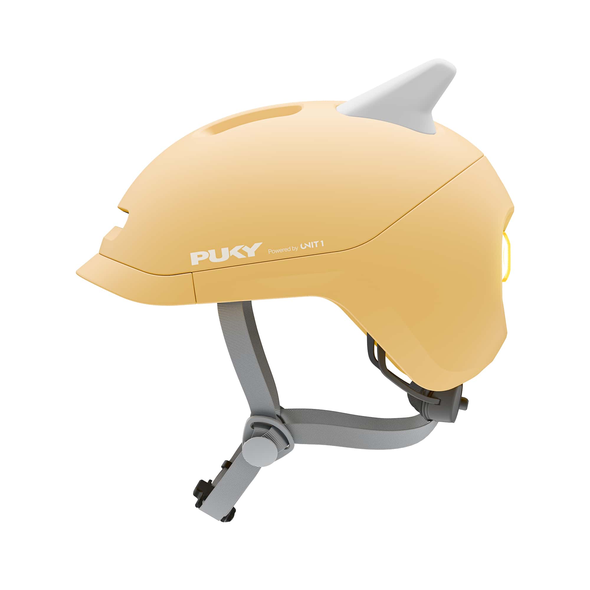Fahrradhelme, PUKY, Gelb – Produktansicht