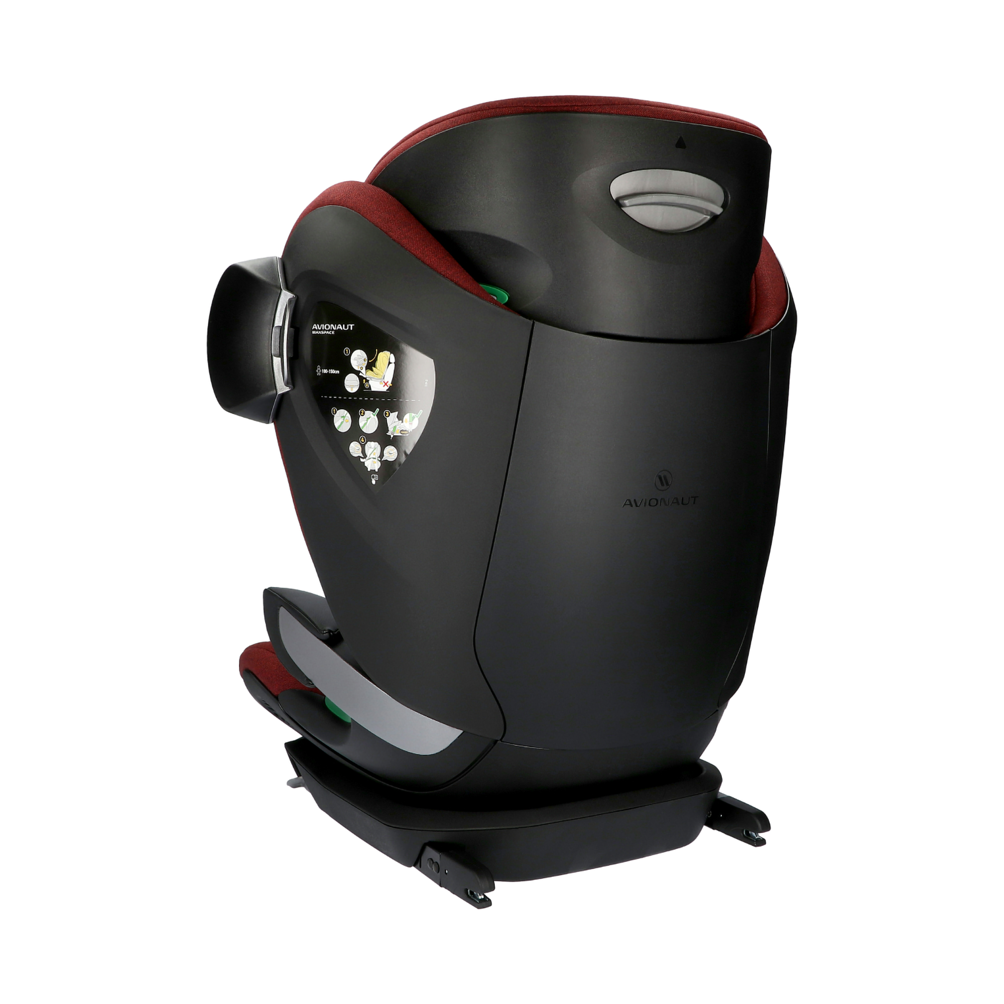 Kindersitze 15-36 kg, Gruppe 2/3, AVIONAUT, Rot – Produktansicht