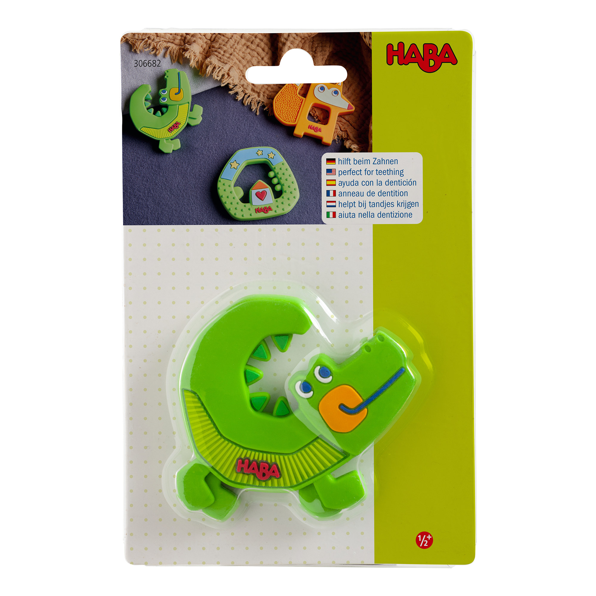 Beißringe, HABA, Grün – Produktansicht