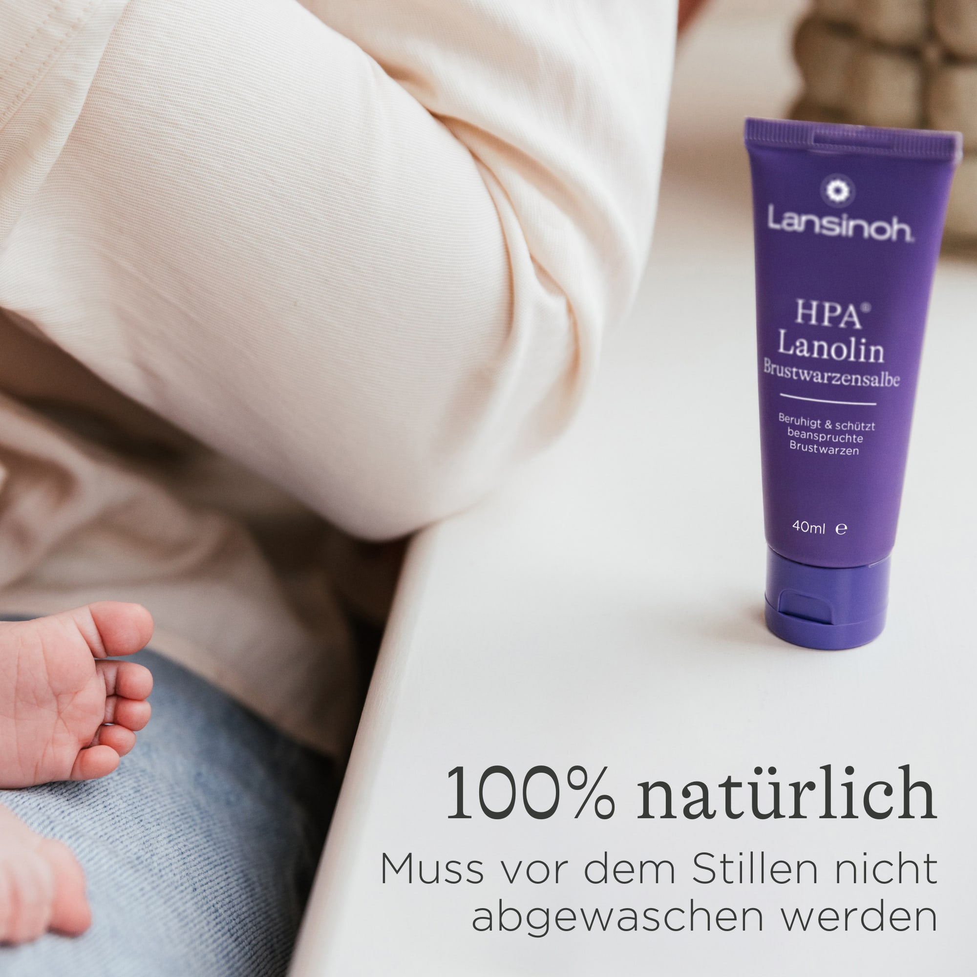 Körperpflege, Lansinoh, Lila – Produktansicht