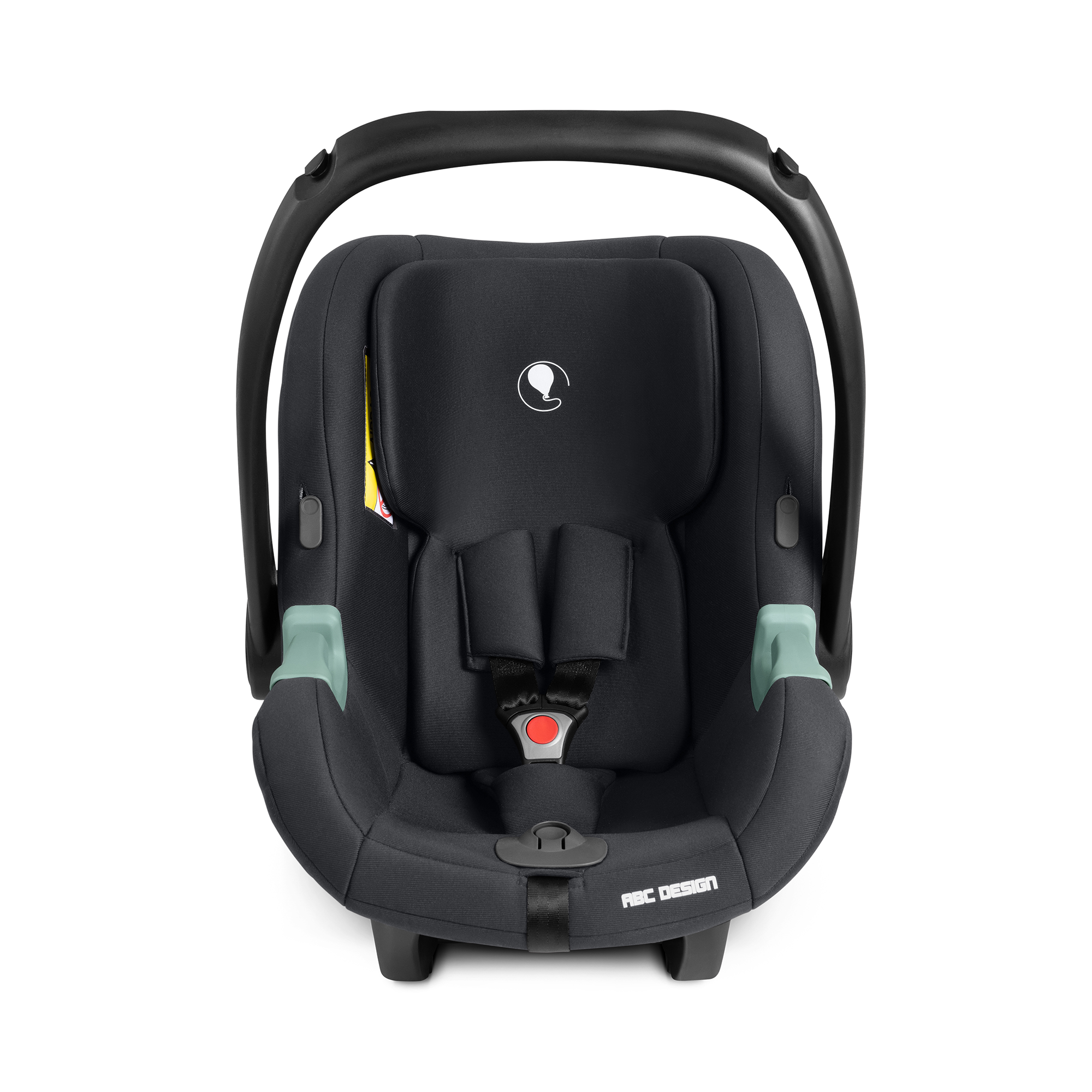 Babyschalen 0-13 kg, Gruppe 0+, ABC DESIGN, Schwarz – Produktansicht
