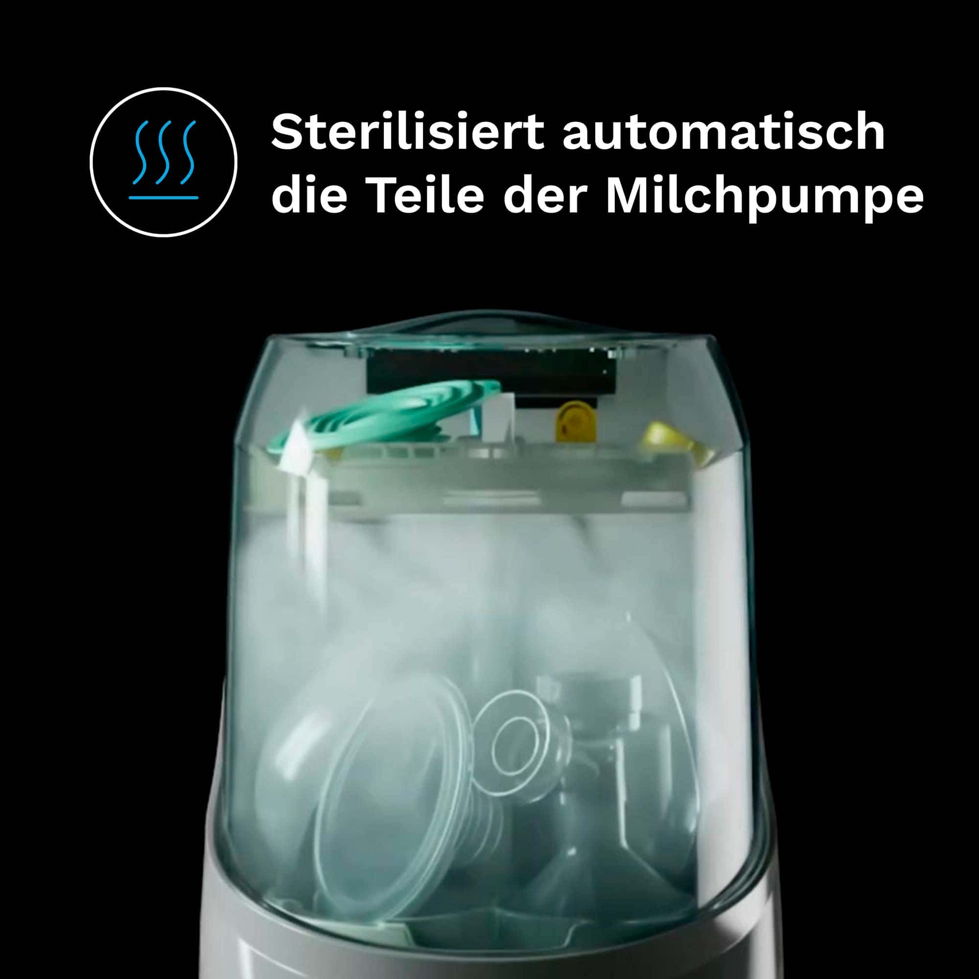 Vaporisatoren, babybrezza, Grau – Produktansicht