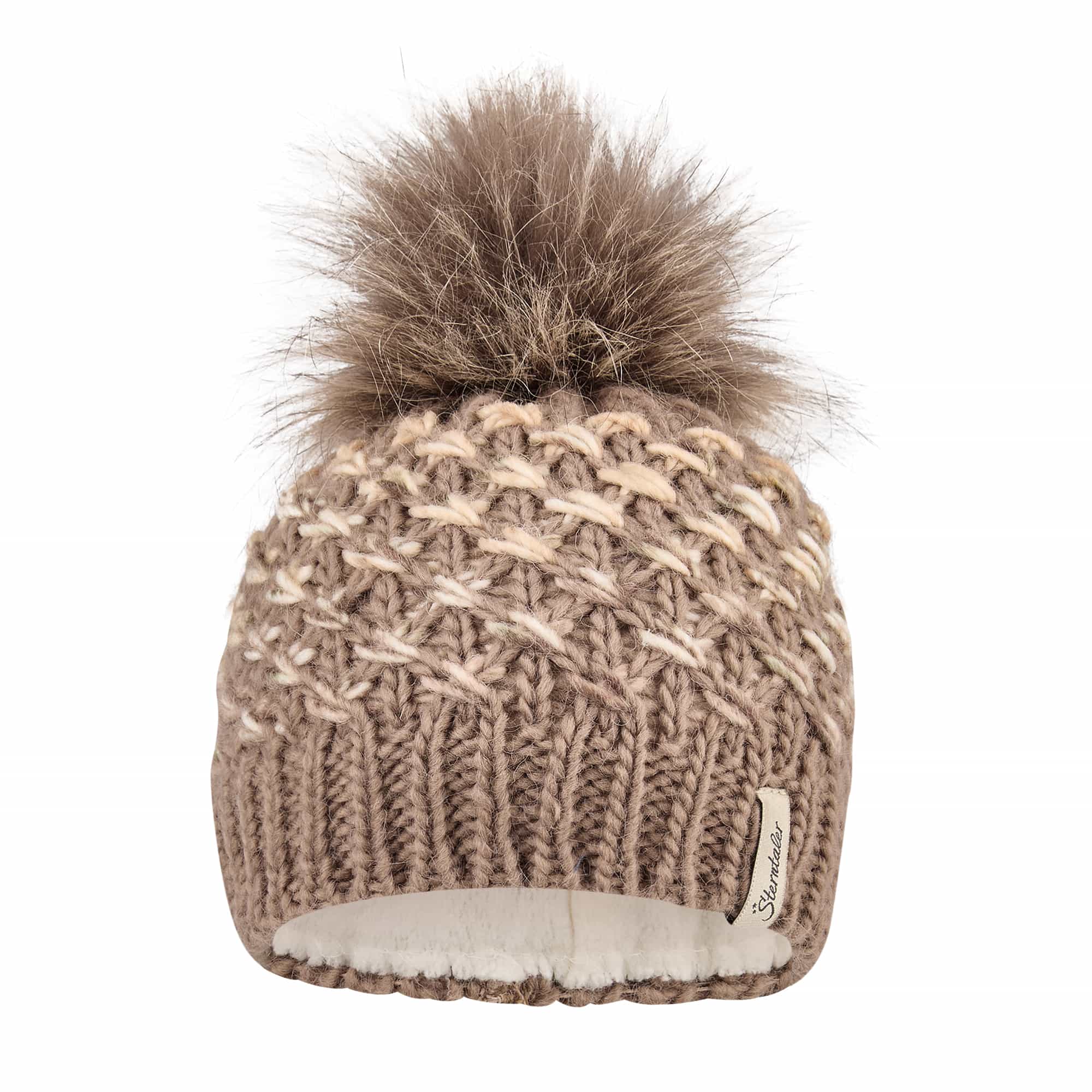 Wintermützen, Sterntaler, Braun – Besonderheit: 97% Baumwolle