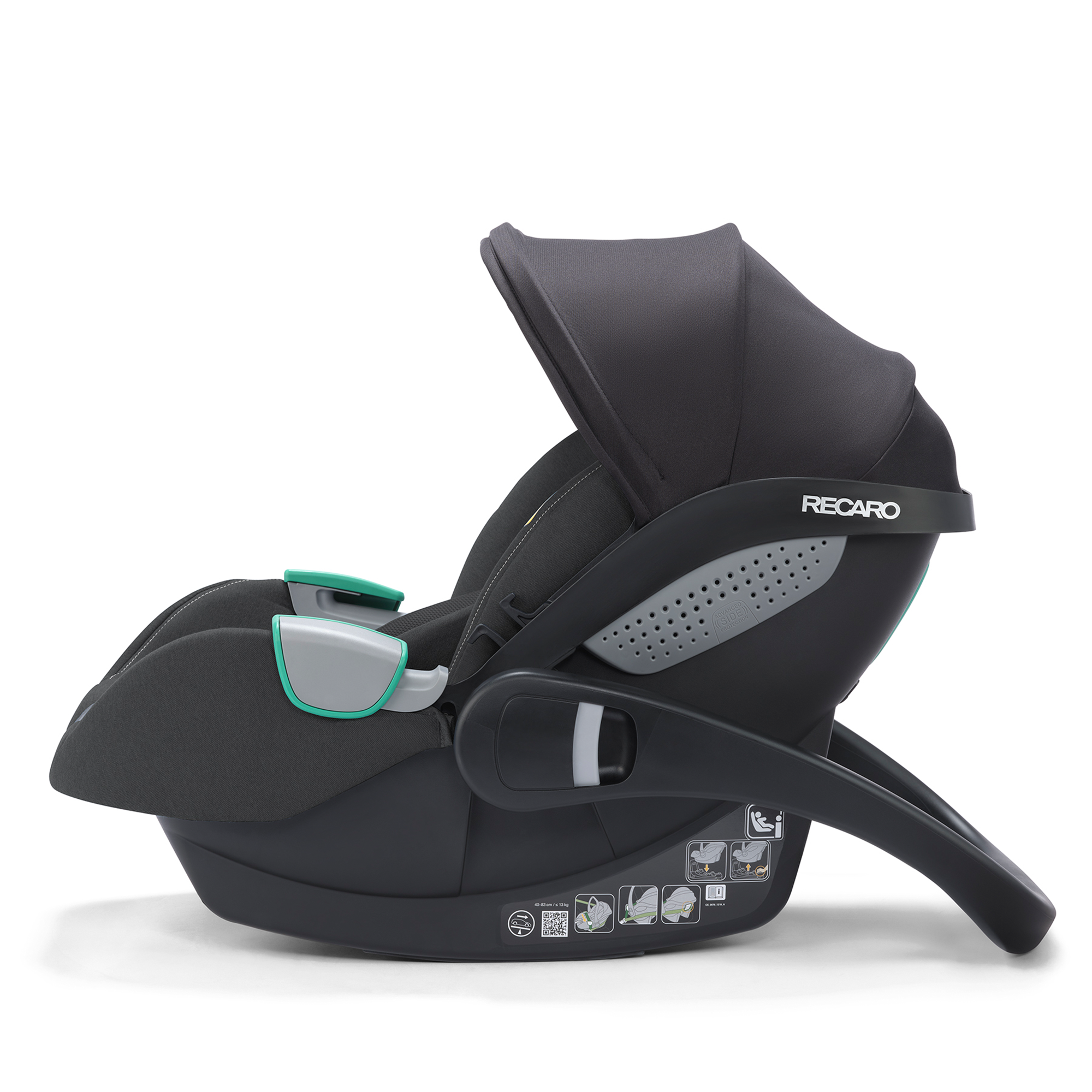 Babyschalen 0-13 kg, Gruppe 0+, RECARO – Produktansicht