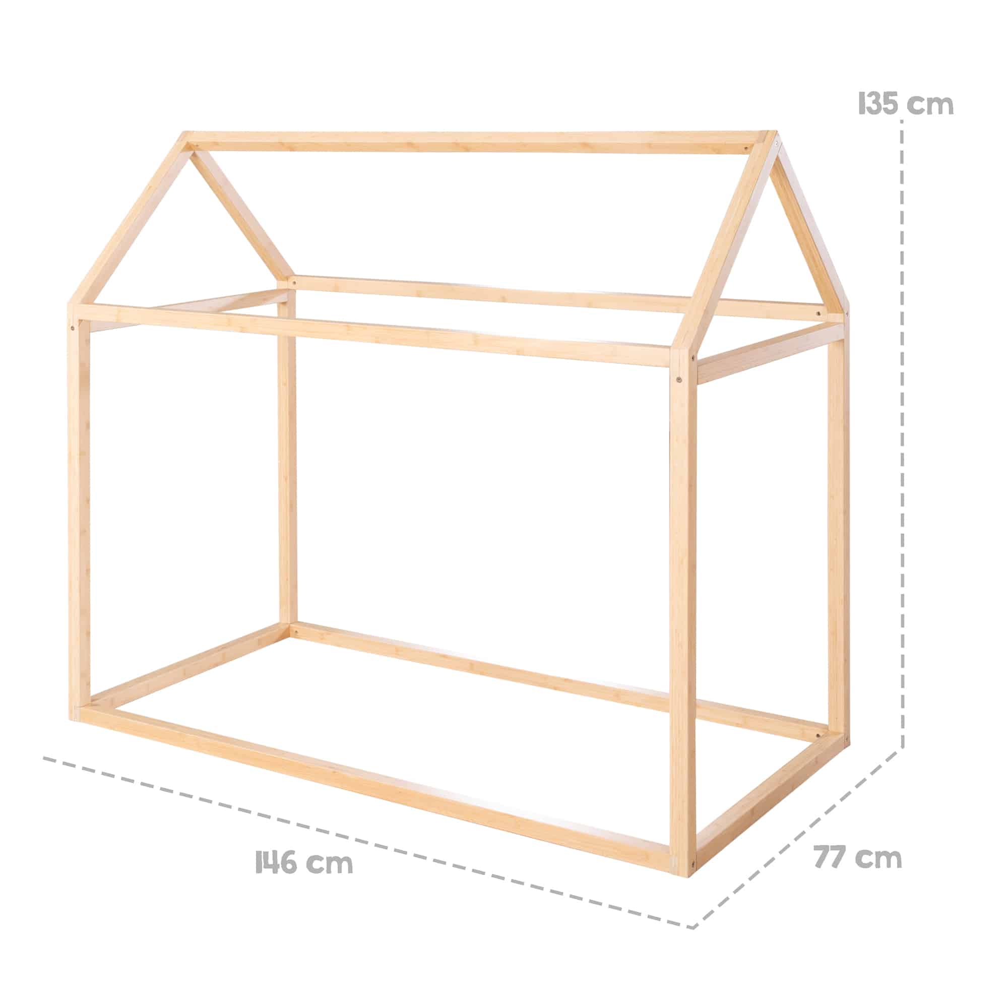 Hausbett, roba, Beige – Produktansicht