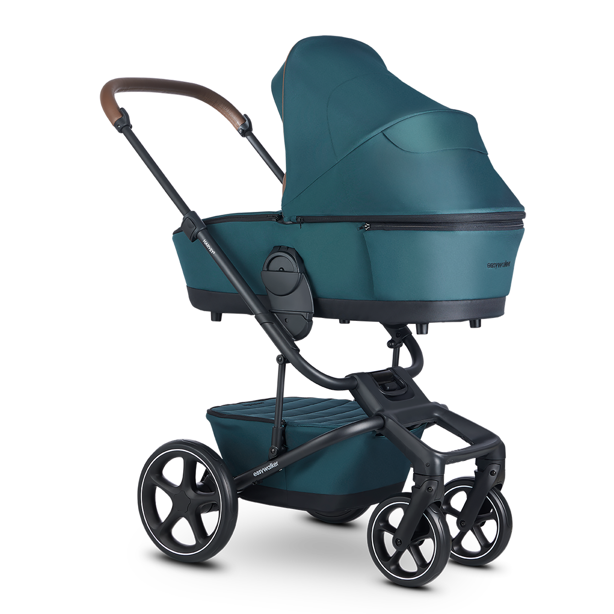 Kombi-Kinderwagen, easywalker, Grün – Produktansicht