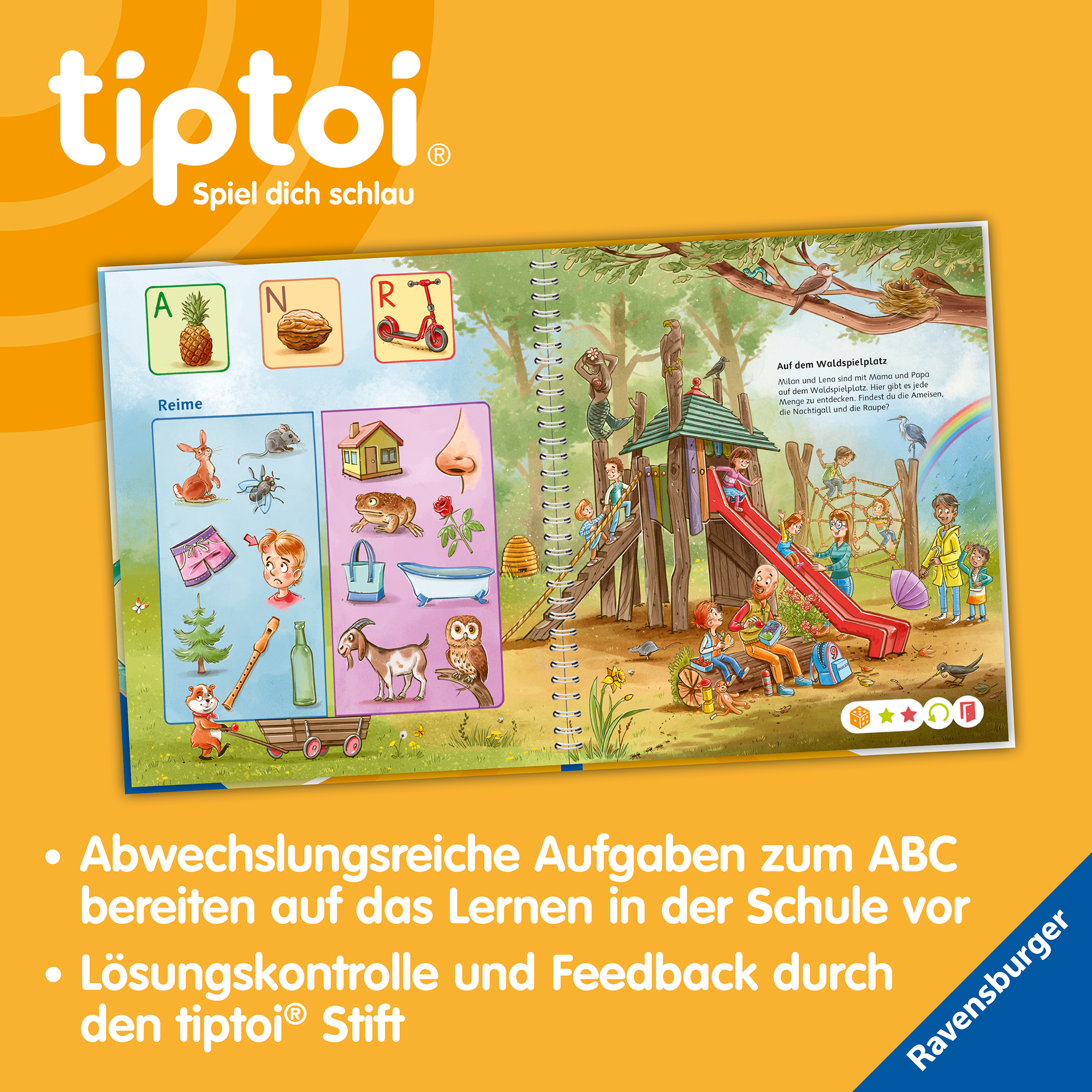 Kinderbücher, Tiptoi, Mehrfarbig – Produktansicht