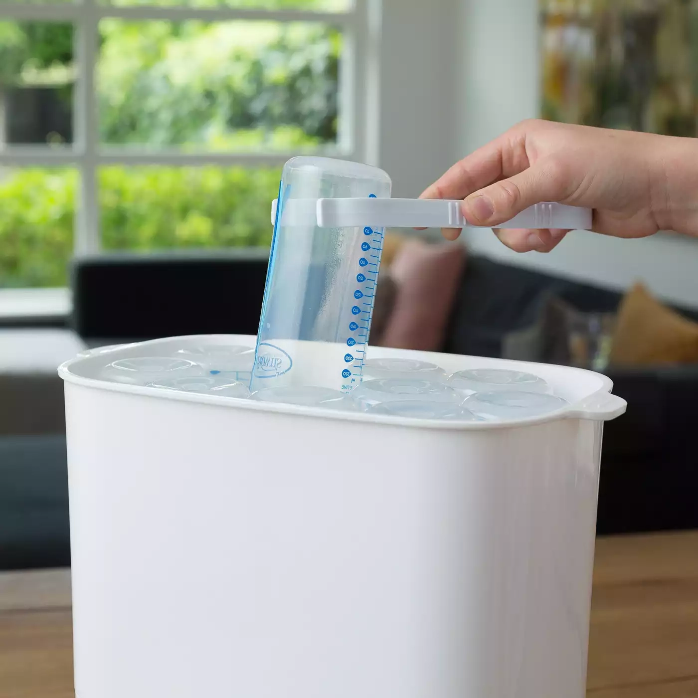 Vaporisatoren, Alecto baby, Weiß – Produktansicht