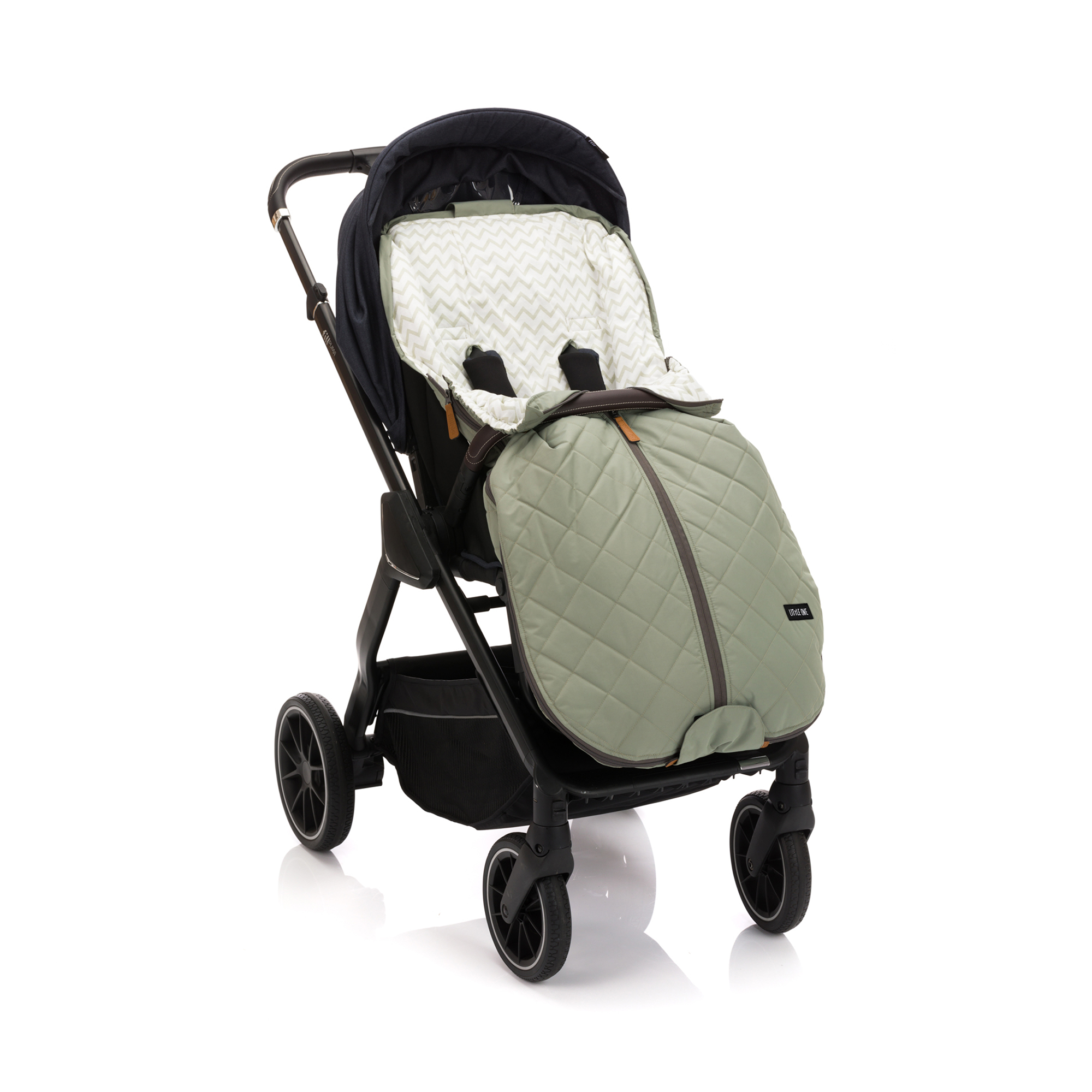 % SALE Kinderwagen, LITTLE ONE, Grün – Produktansicht