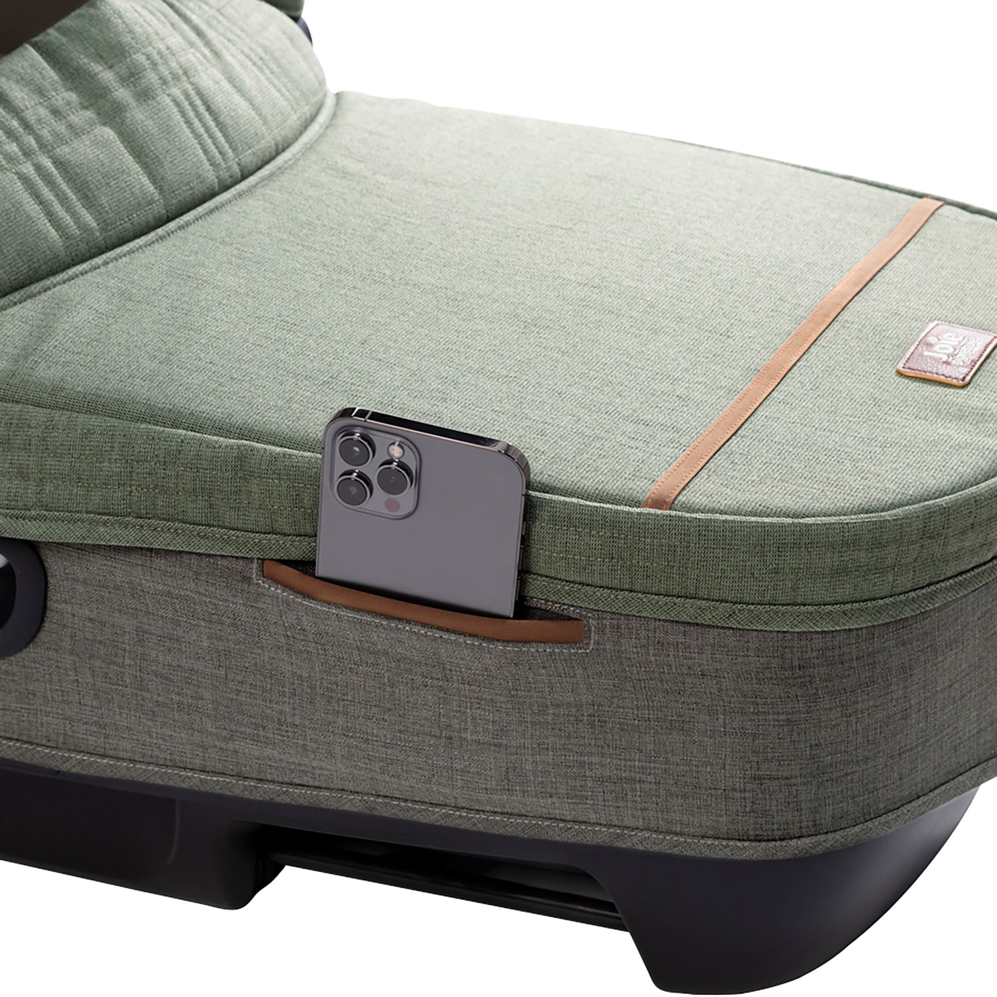 Babyschalen 0-13 kg, Gruppe 0+, Joie signature, Grün – Produktansicht