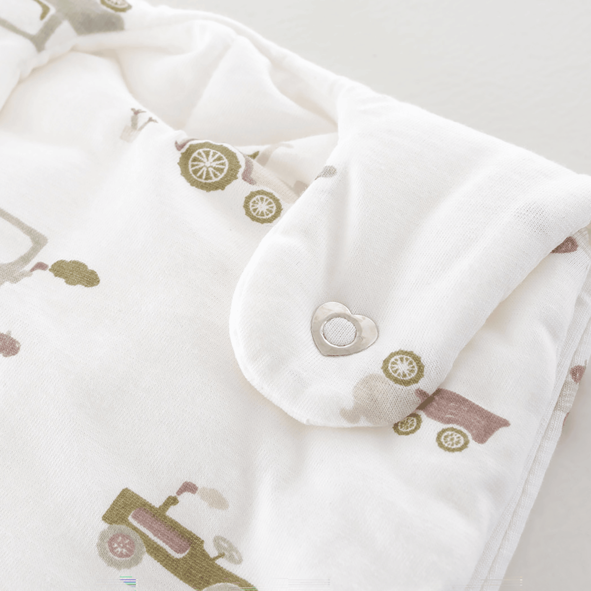 Ganzjahresschlafsäcke, Träumeland, Weiß – Produktansicht