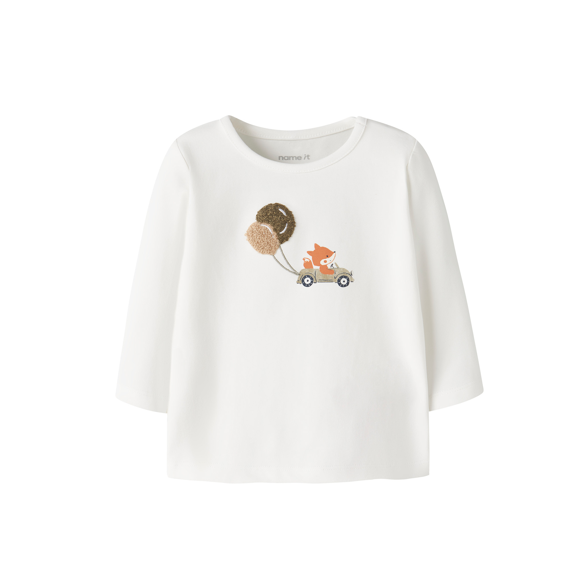 Langarmshirts, name it, Blau – Besonderheit: aus 95% Baumwolle