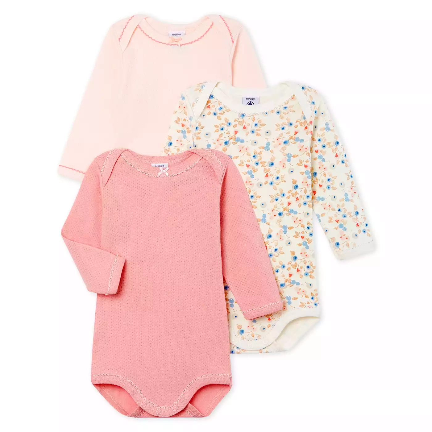 Langarmbodys, PETIT BATEAU – Produktansicht