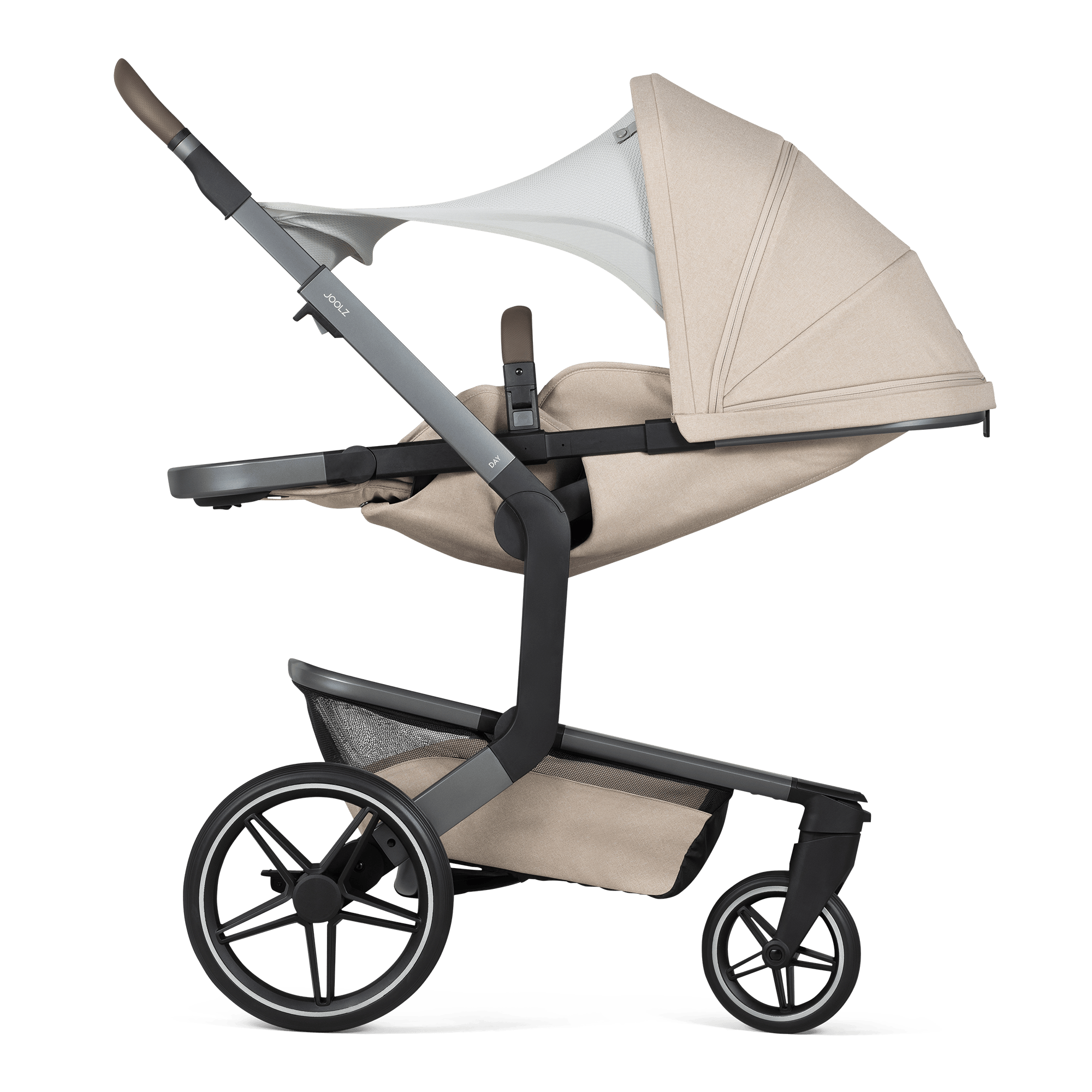 Sonnen- & Insektenschutz Kinderwagen, JOOLZ, Weiß – Produktansicht