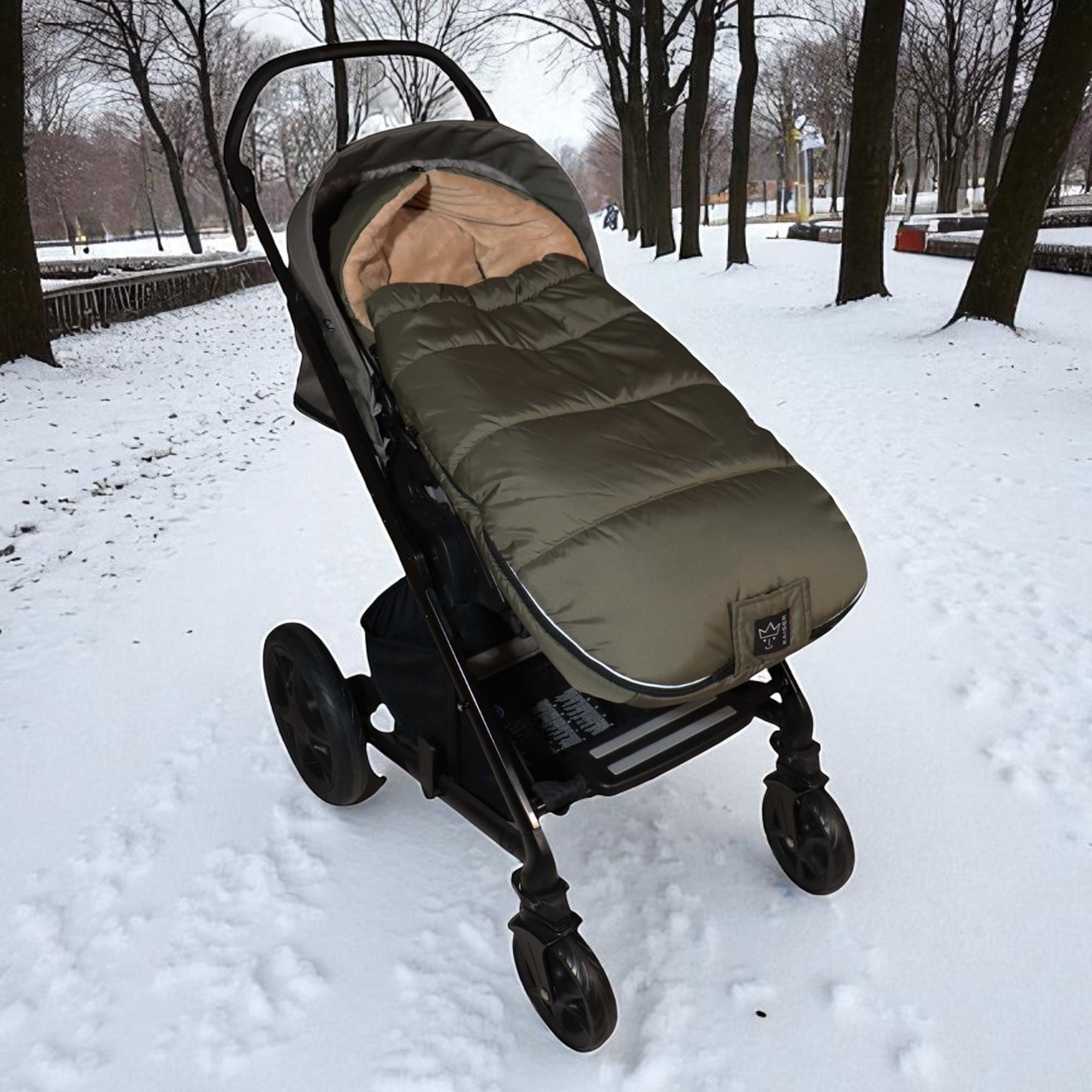 Fußsäcke & Decken, KAISER, Grün – Besonderheit: mit Thermo-Funktion