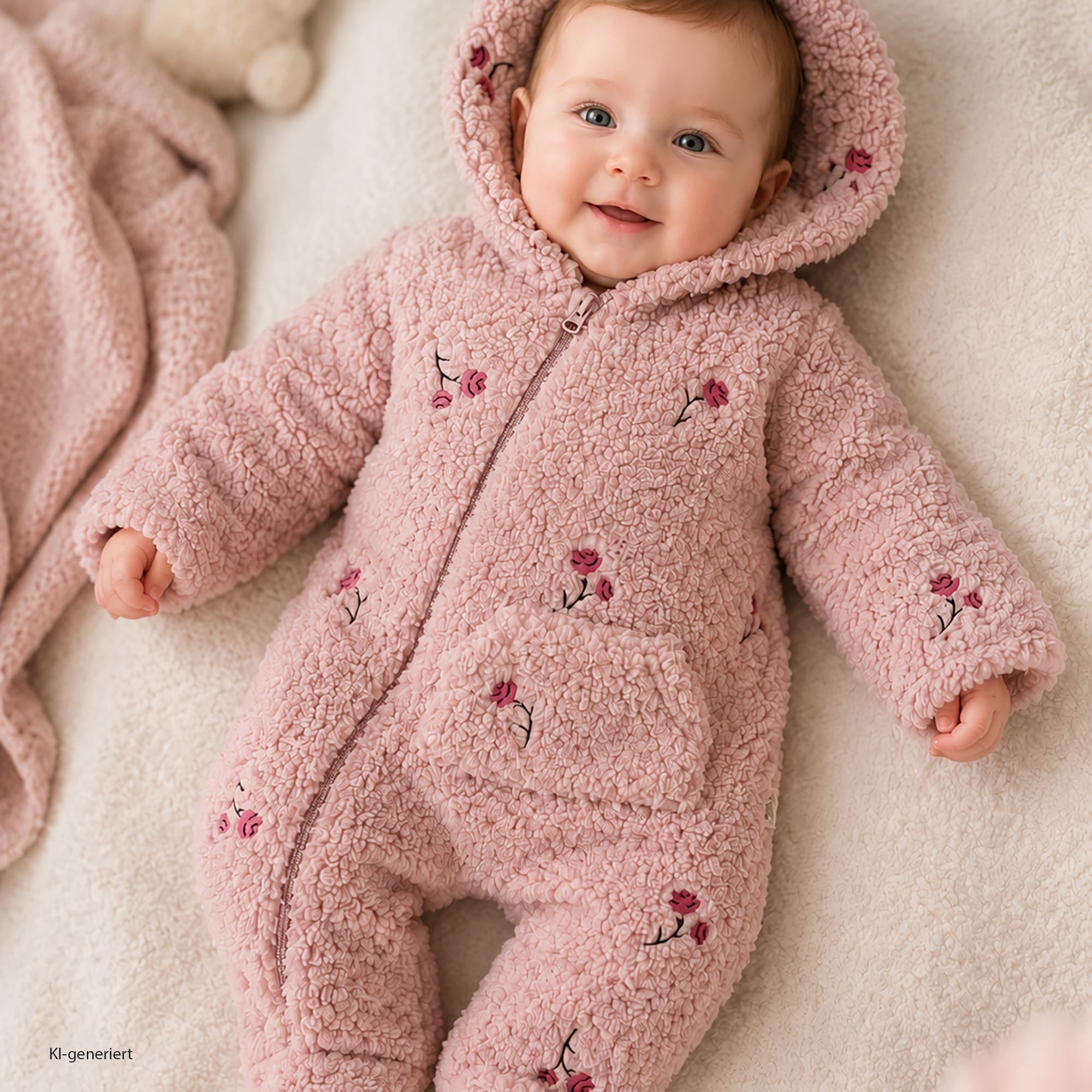 Overalls, LITTLE, Pink – Besonderheit: aus 100% Baumwolle