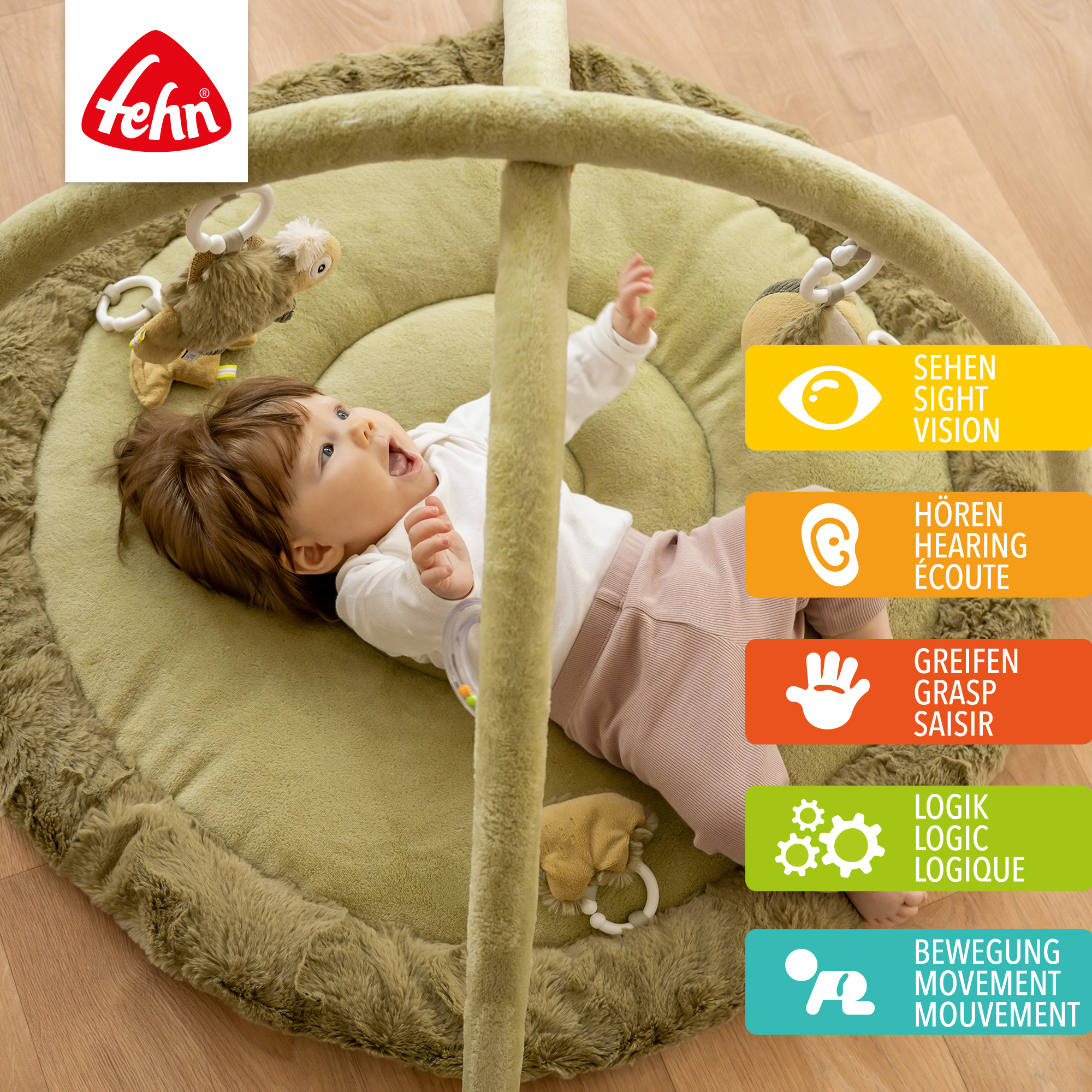 Spielbögen, fehn, Grün – Produktansicht
