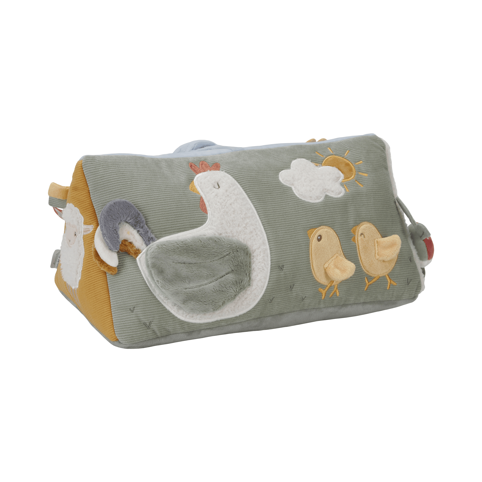 Kuscheltiere, LITTLE DUTCH, Mehrfarbig – Besonderheit: vielseitige Funktionen und Texturen