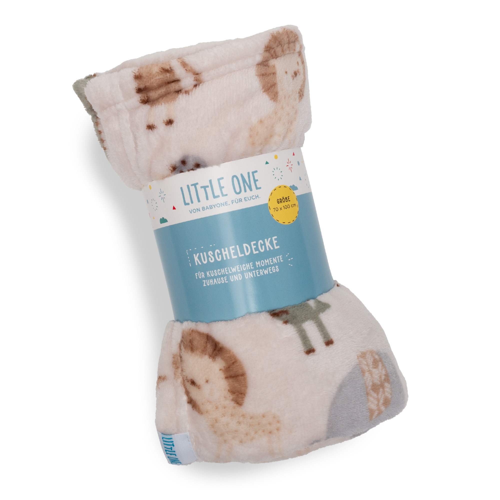 Kuscheldecken, LITTLE ONE, Mehrfarbig – Besonderheit: Mikrofaserstoff
