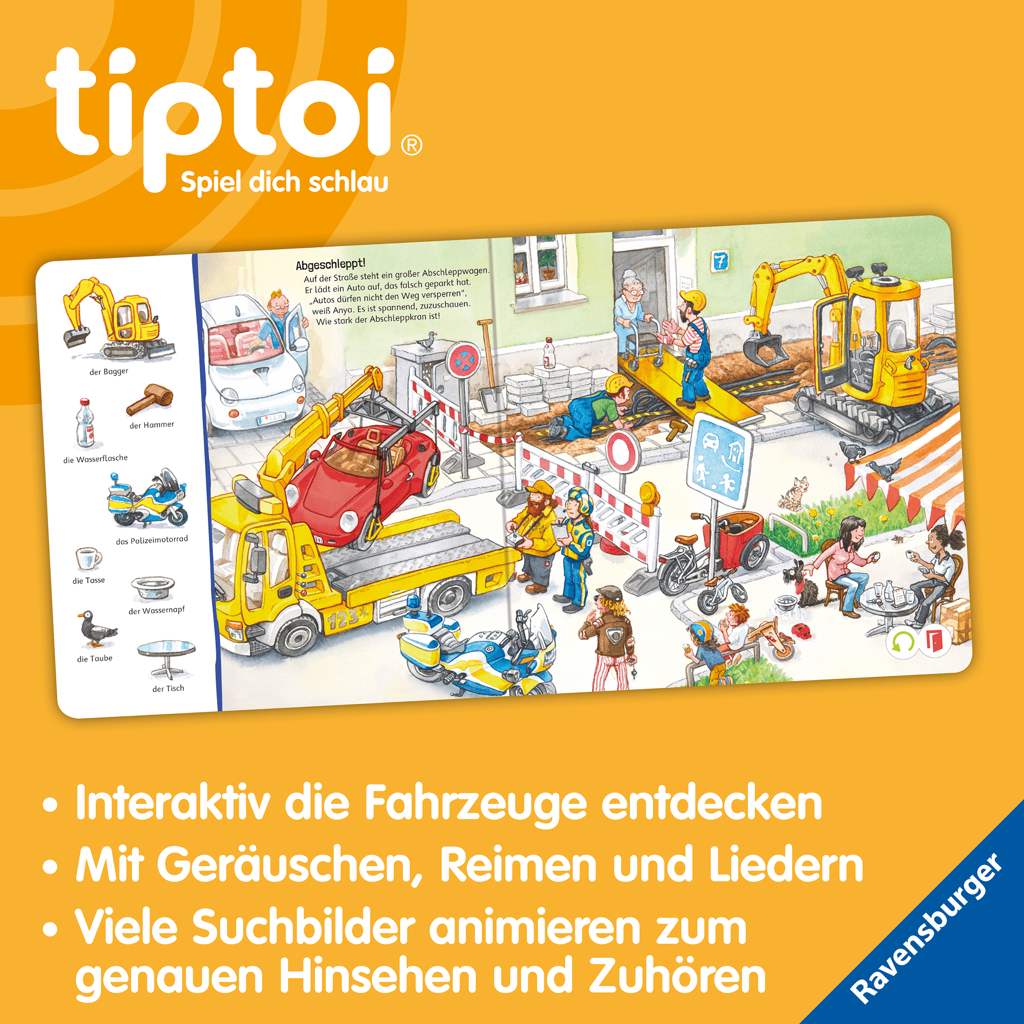Kinderbücher, Tiptoi, Mehrfarbig – Produktansicht