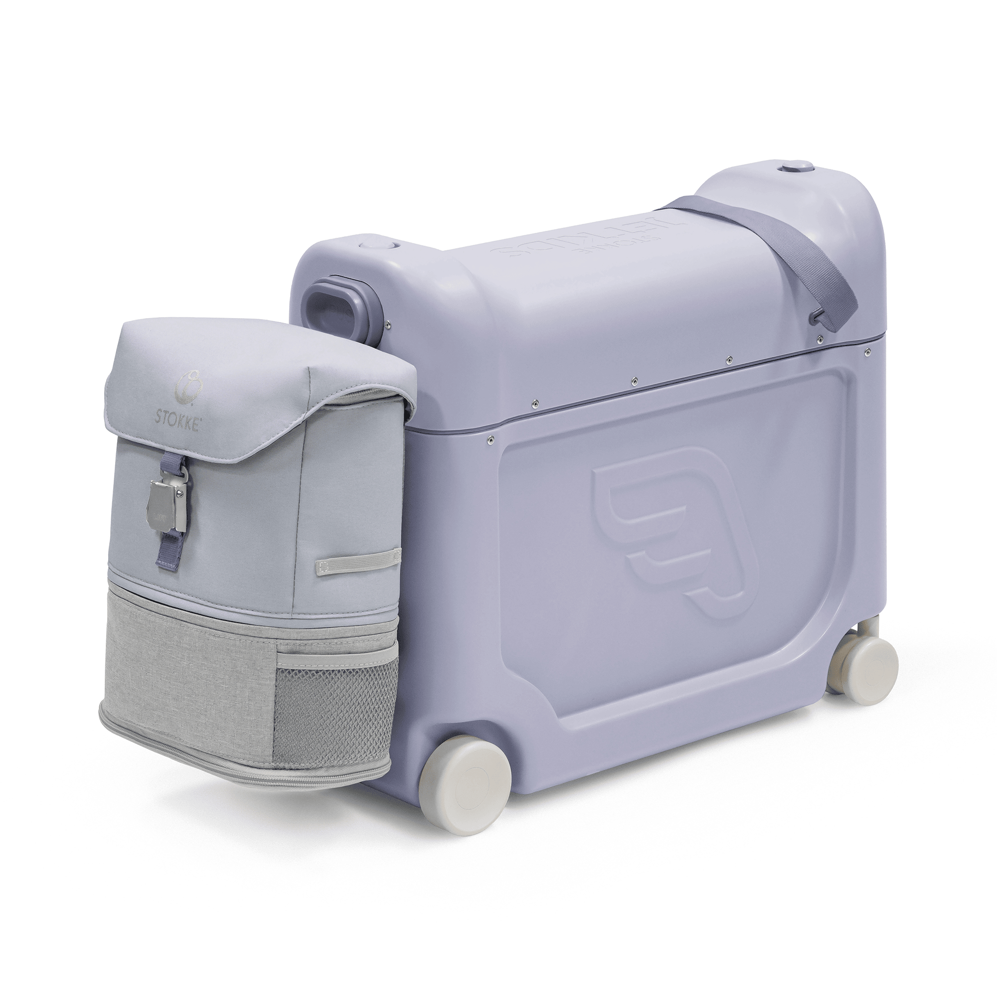 Kinderkoffer, STOKKE, Blau – Produktansicht