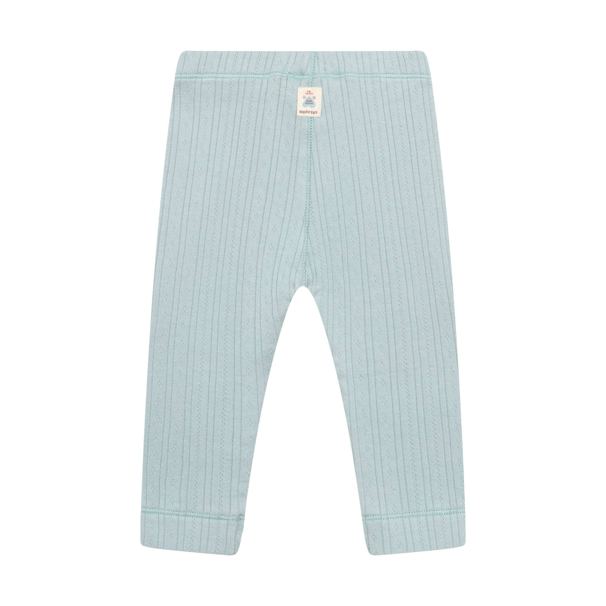 Leggings, noppies, Blau – Besonderheit: aus GOTS-zertifizierter Bio-Baumwolle (CERES-0366)
