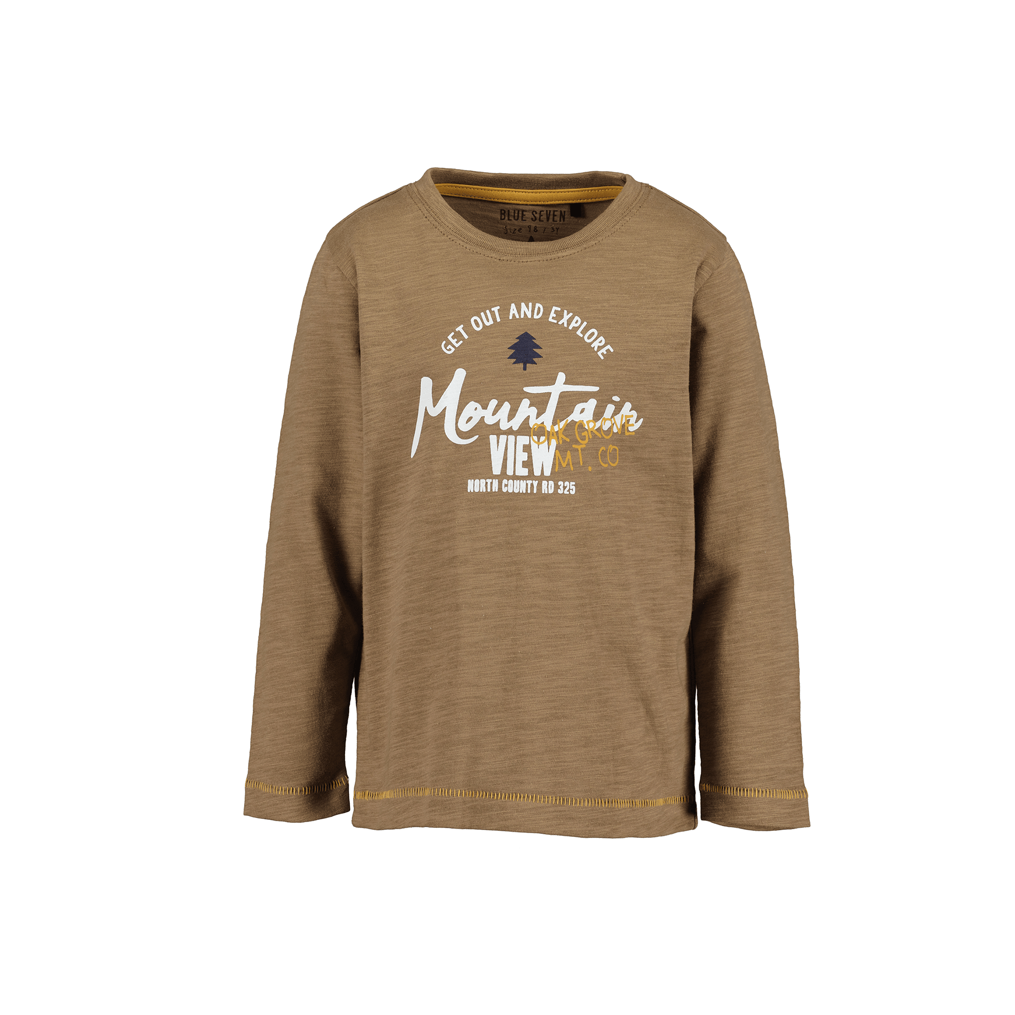 Langarmshirts, blue seven – Produktansicht