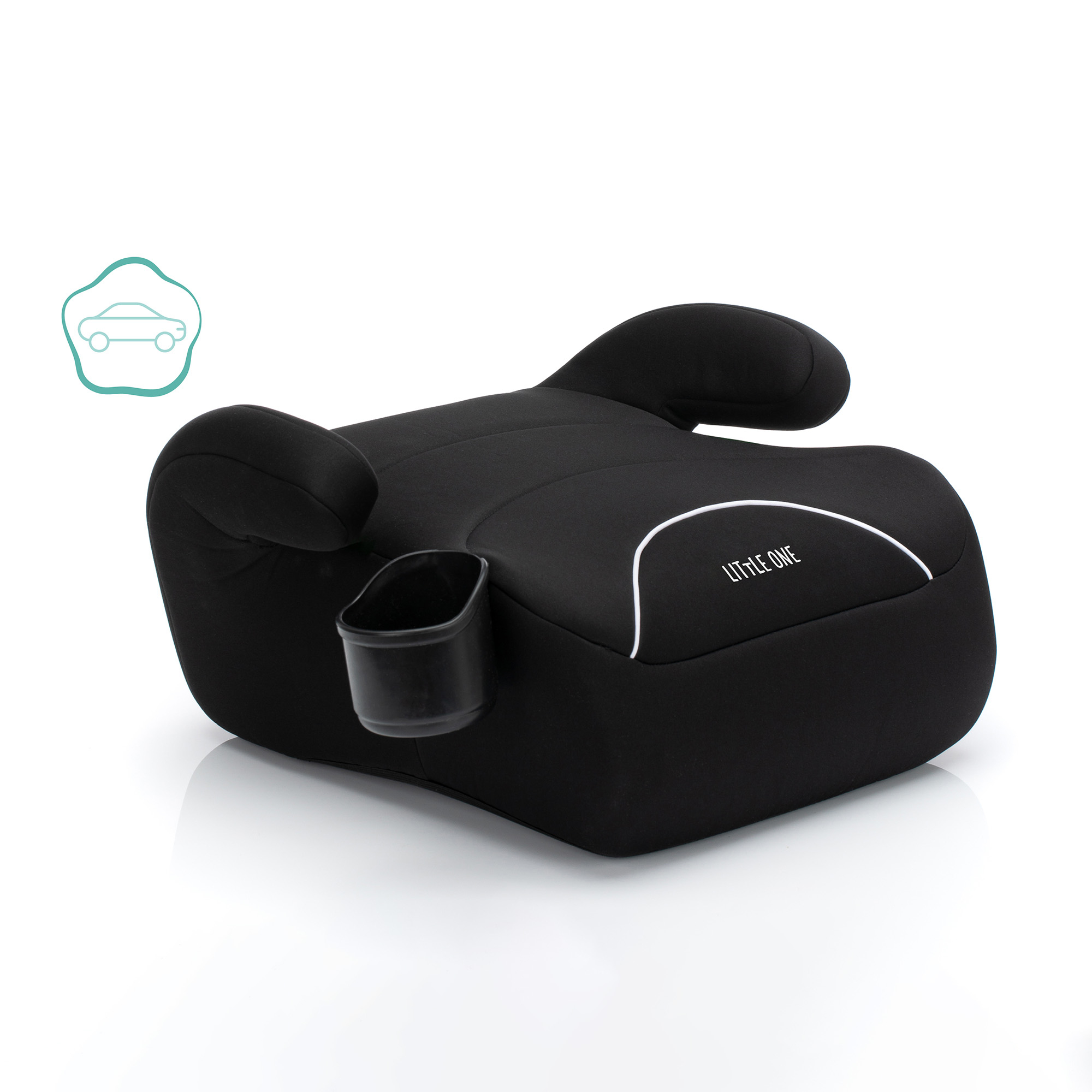 Kindersitze 15-36 kg, Gruppe 2/3, LITTLE ONE, Schwarz – Produktansicht