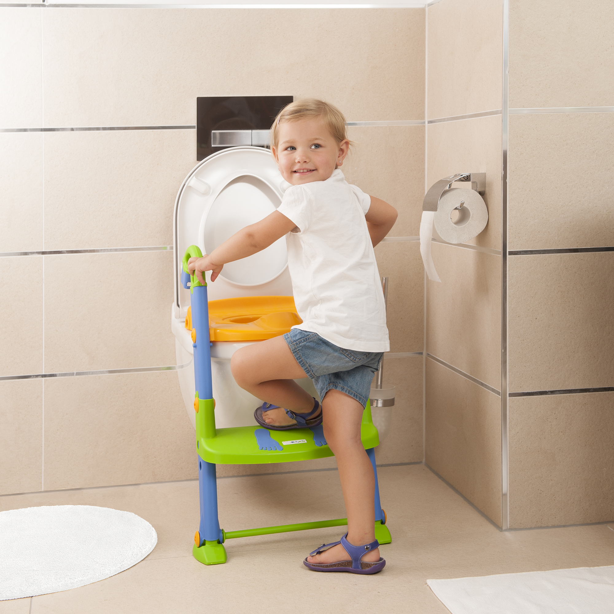 Toilettentrainer 3-in-1 KidsKit Gelb 2000556830807 2