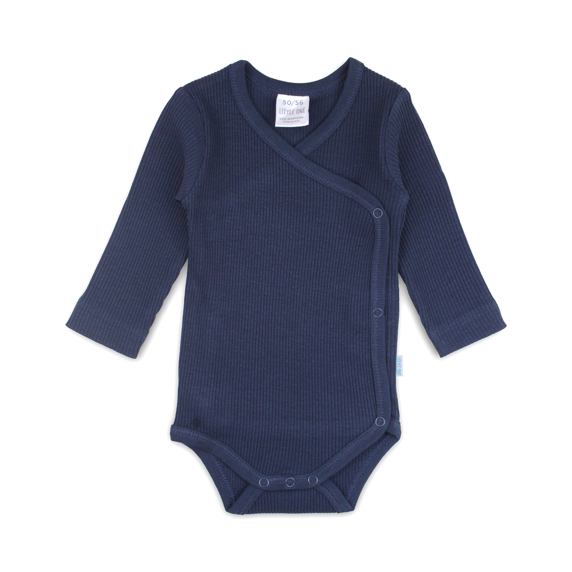 Wickelbodys, LITTLE ONE, Blau – Besonderheit: aus 100% Bio-Baumwolle