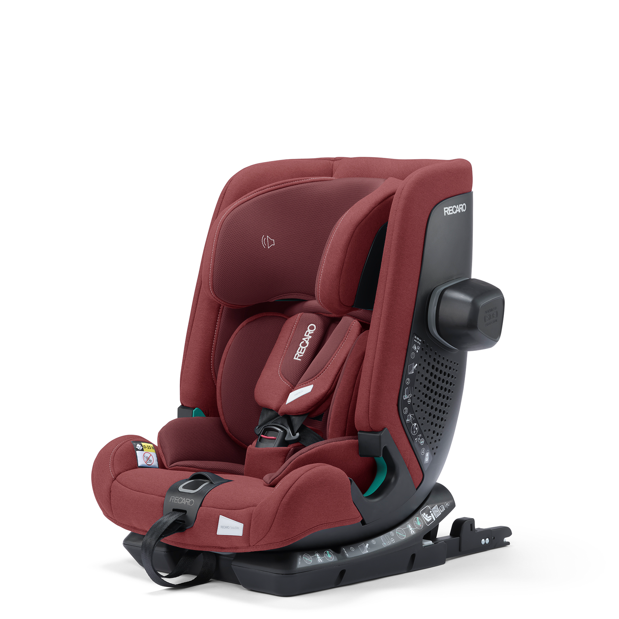 Kindersitze 9-36 kg, Gruppe 1/2/3, RECARO – Produktansicht