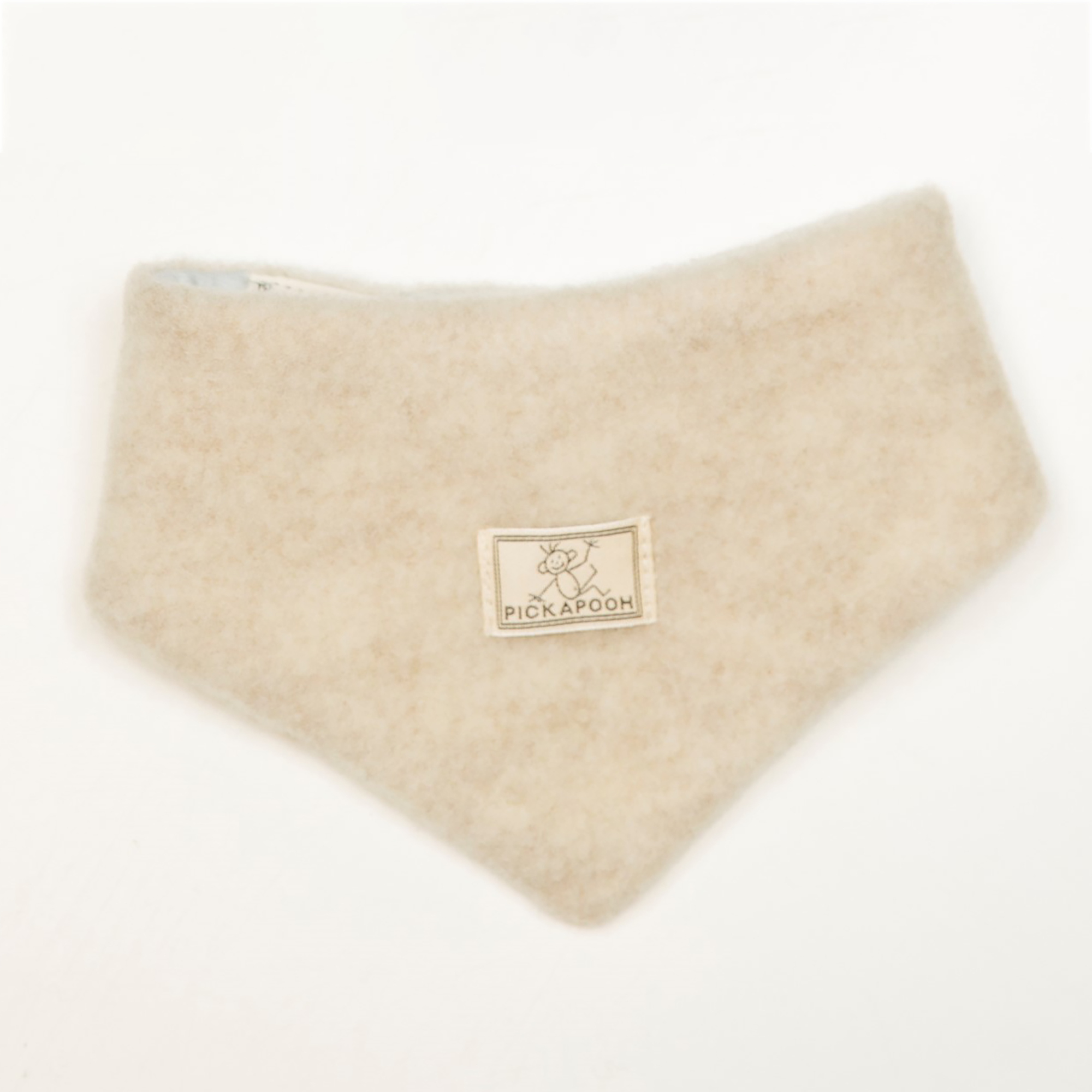 Dreieckstücher & Halstücher, PICKAPOOH, Beige – Besonderheit: 100% Merinoschurwolle