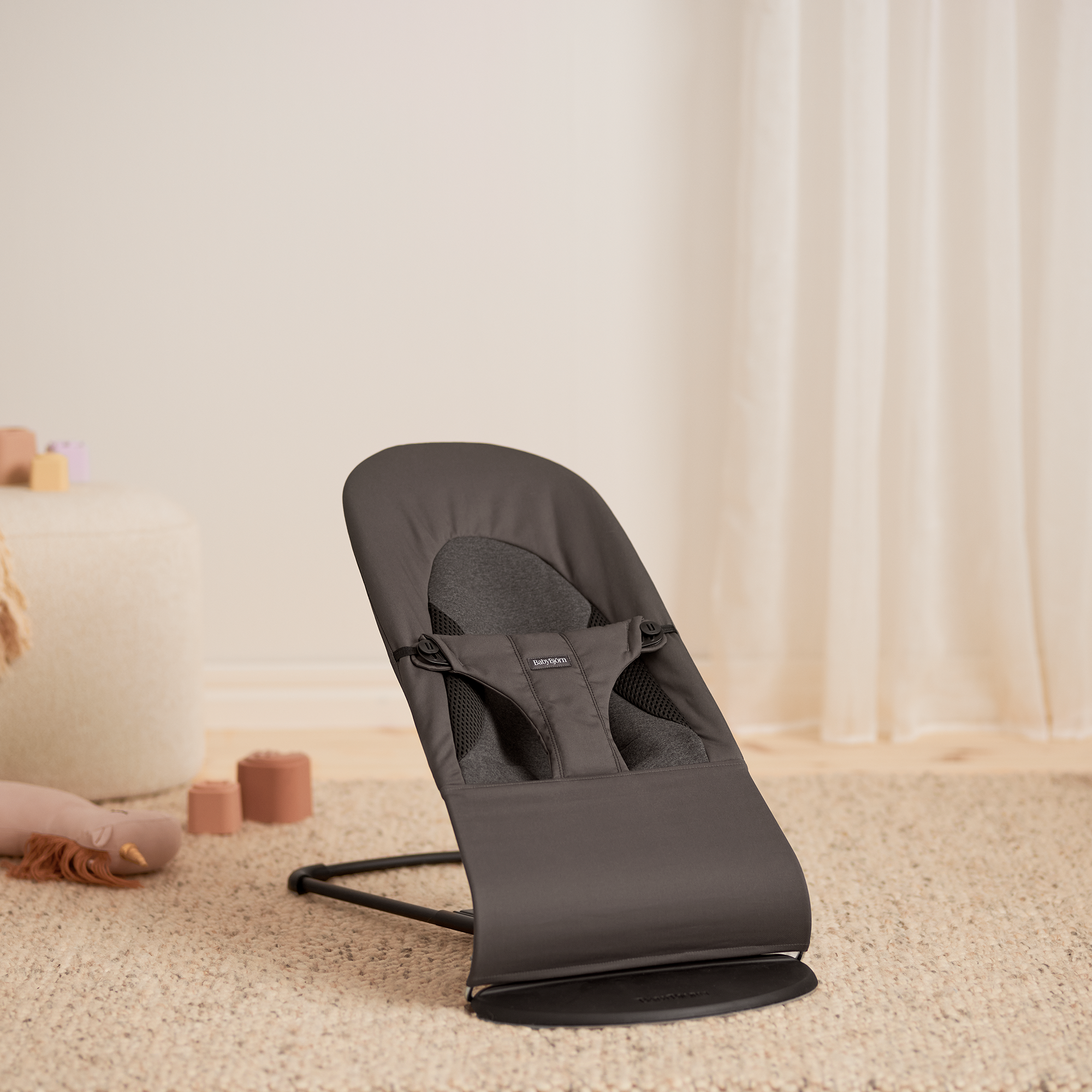 Wippen, BABYBJÖRN, Grau – Produktansicht