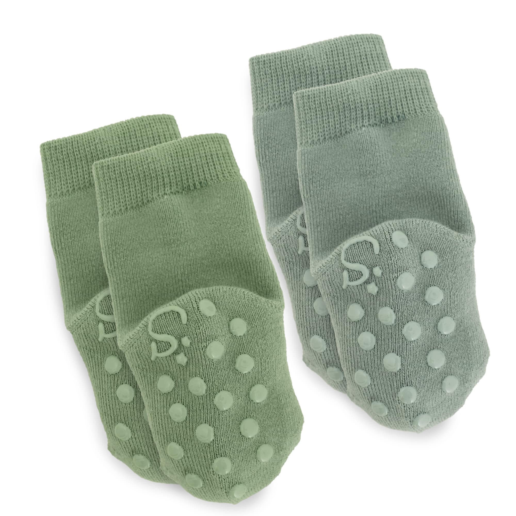 Socken & Strumpfhosen, Sterntaler, Grün – Besonderheit: Anti-Rutsch-Noppen auf Spann und Sohle