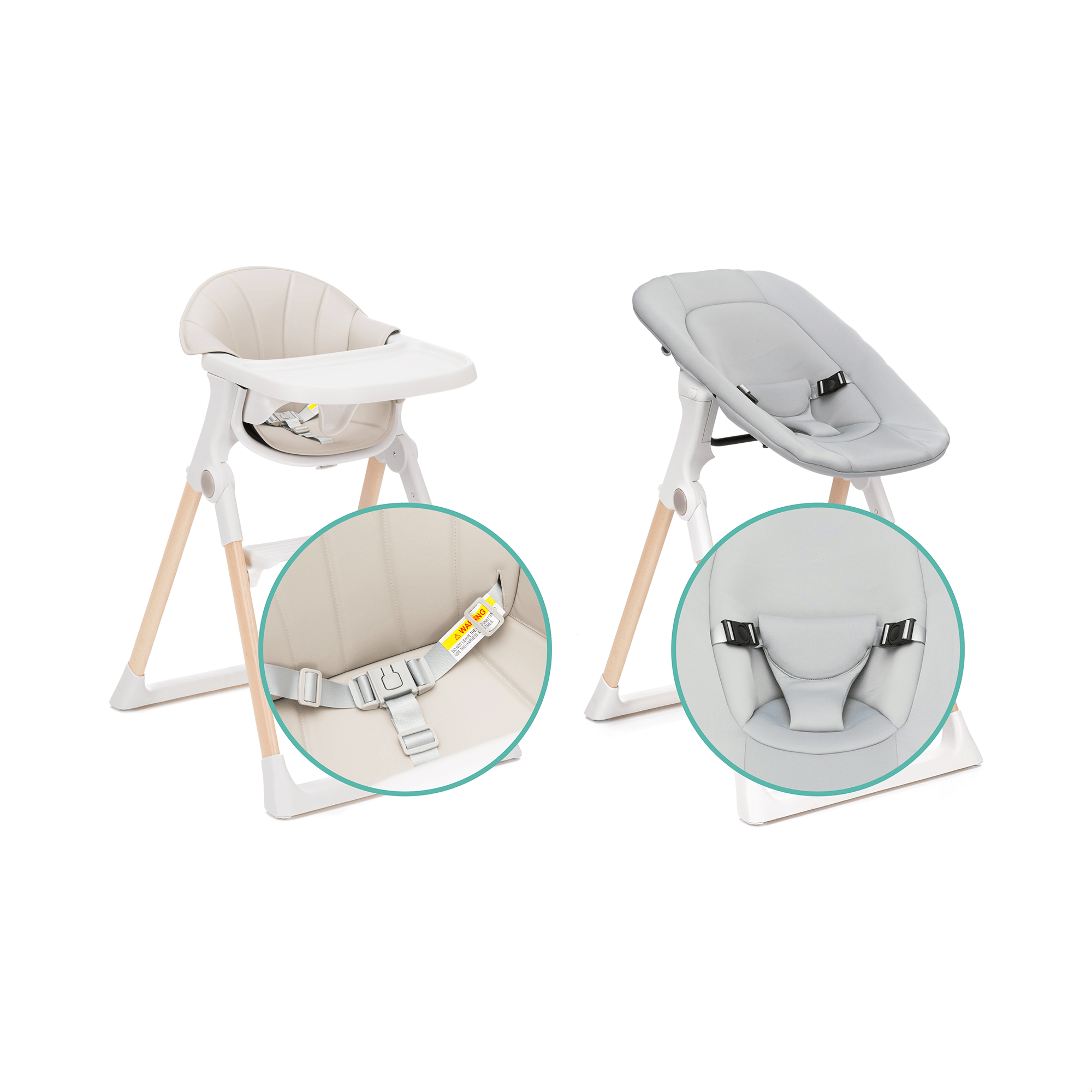 Kombihochstühle, fillikid – Produktansicht