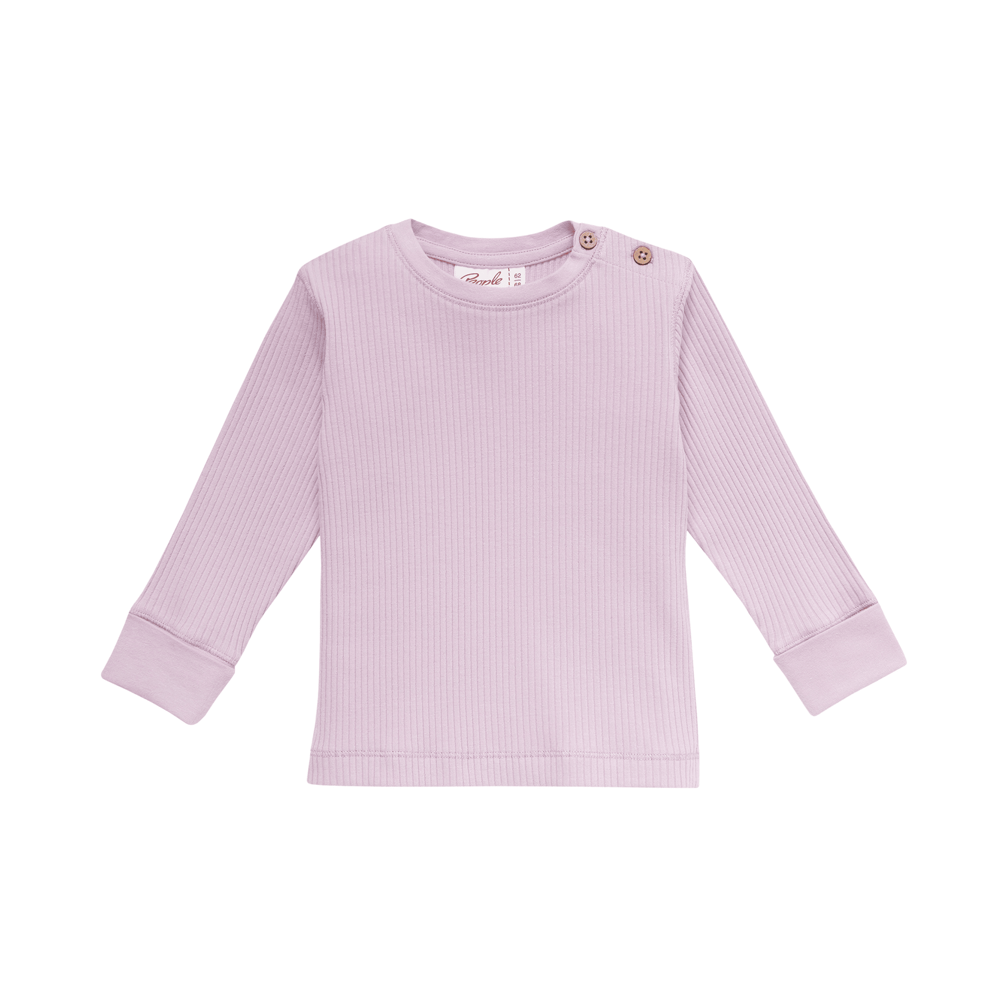 Sweat-, Fleece- & Strickjacken, People Wear Organic, Lila – Produktansicht