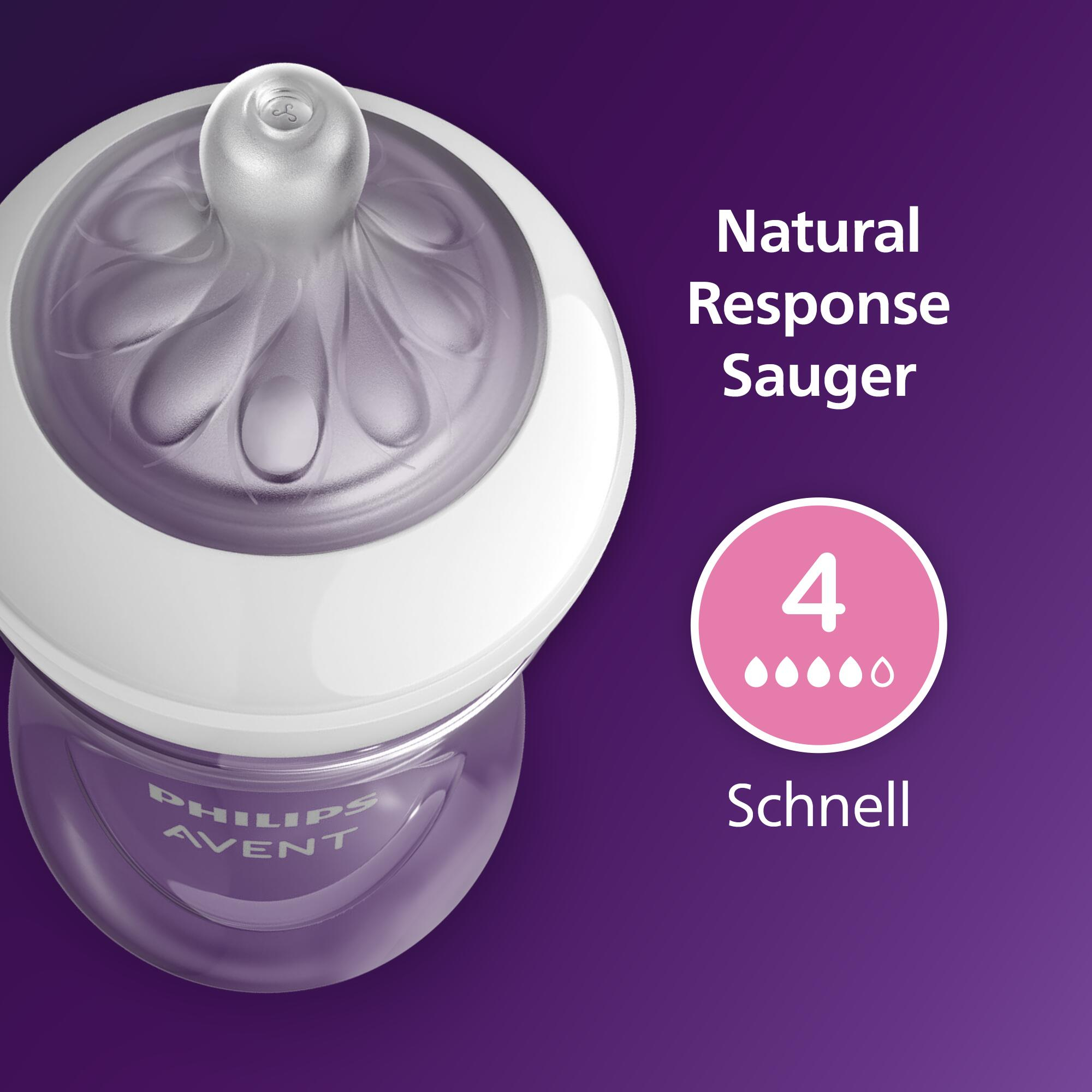 Babyfläschchen, PHILIPS AVENT, Transparent – Produktansicht