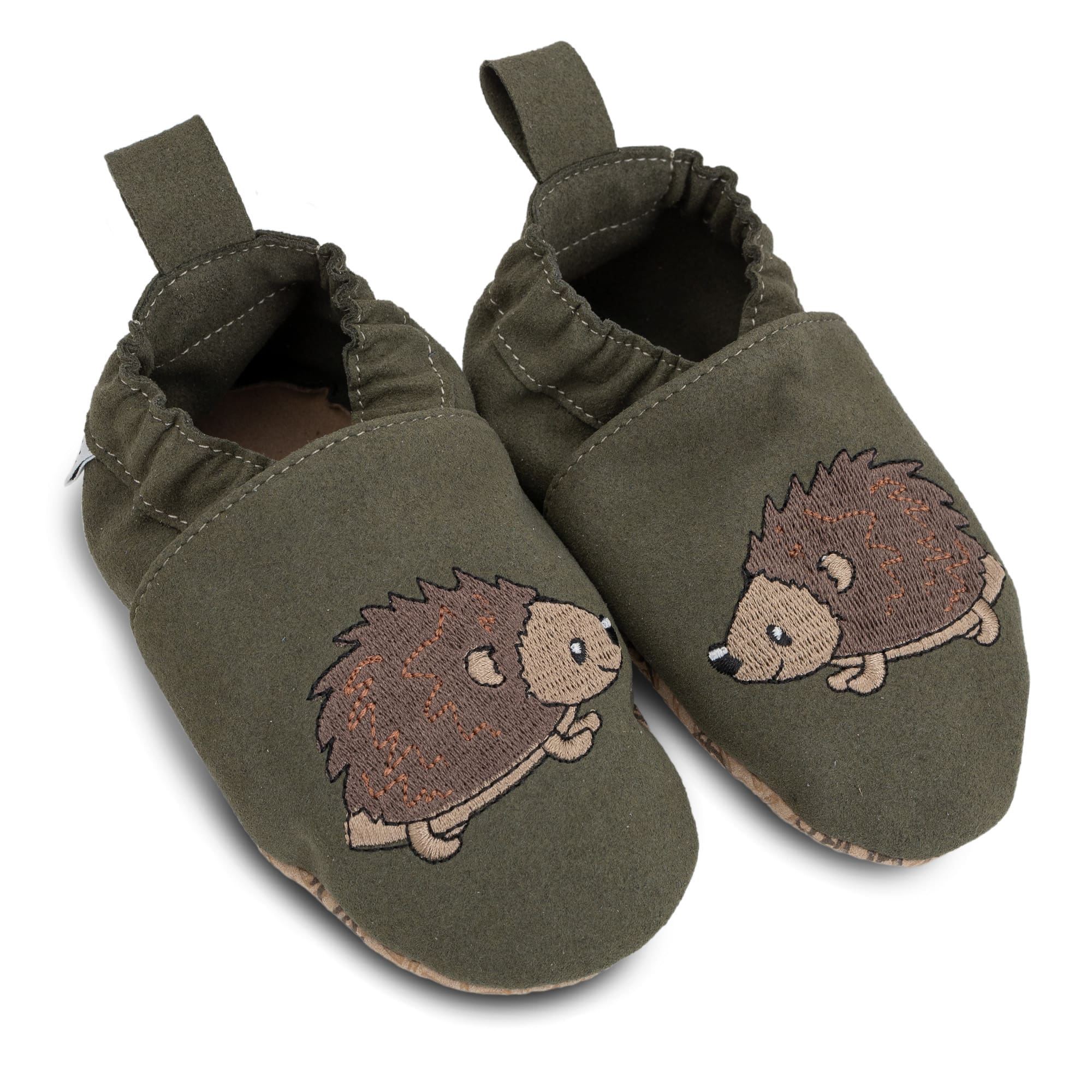 Krabbelschuhe, HOBEA, Grün – Besonderheit: aus 100% recyceltem Material