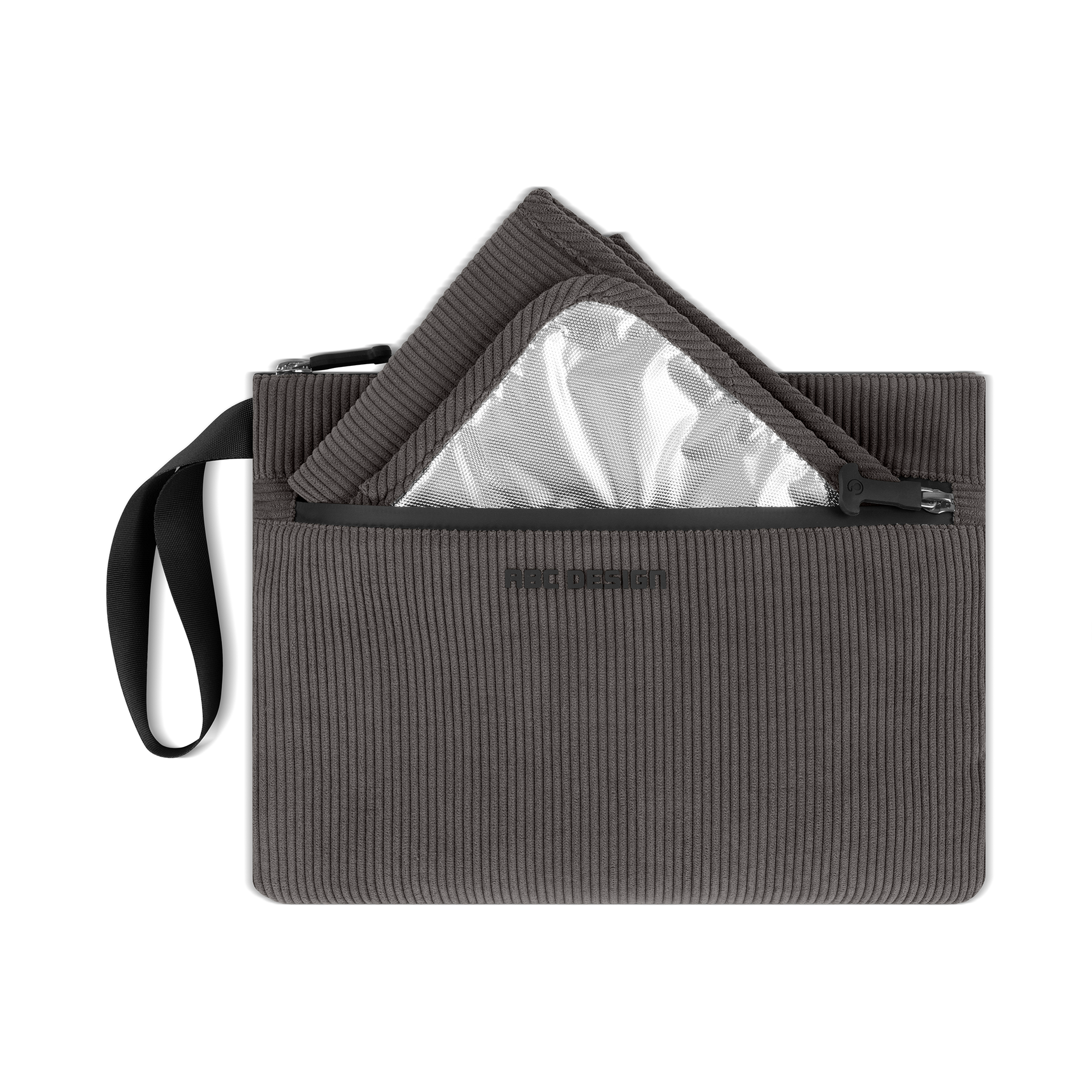 Wickeltaschen grün, ABC DESIGN, Grau – Produktansicht