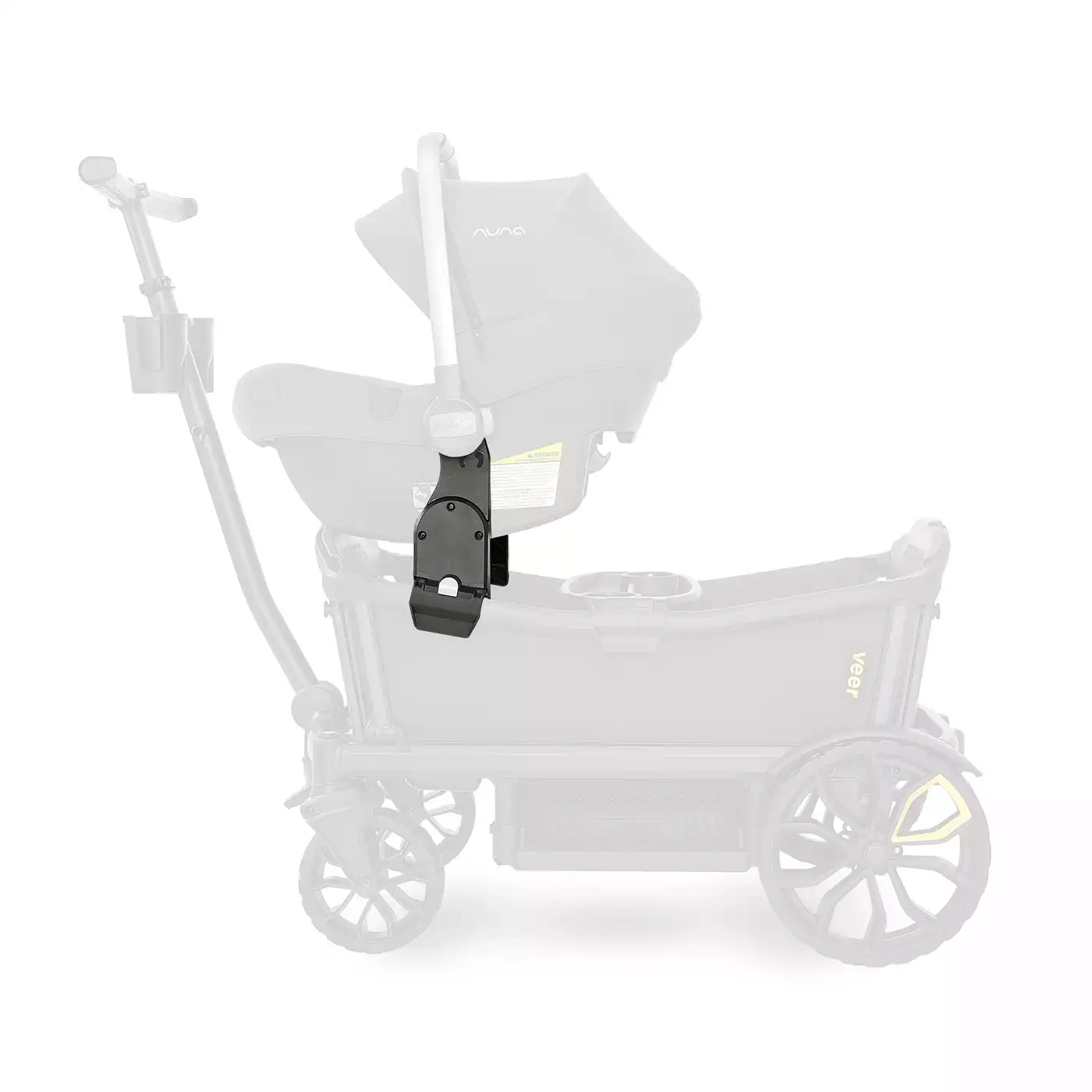 Bollerwagen, VEER, Schwarz – Produktansicht