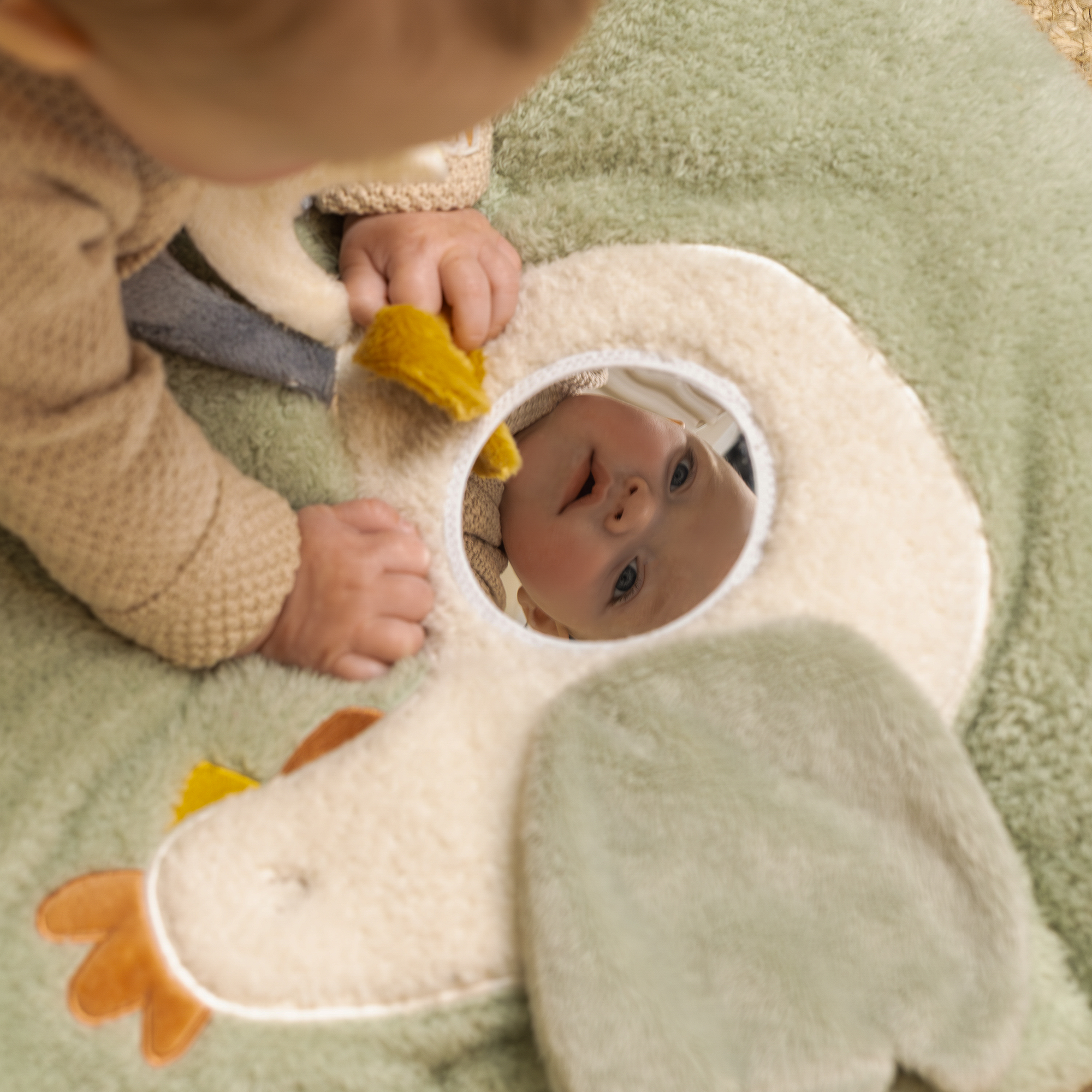 Krabbeldecken, LITTLE DUTCH, Grün – Produktansicht