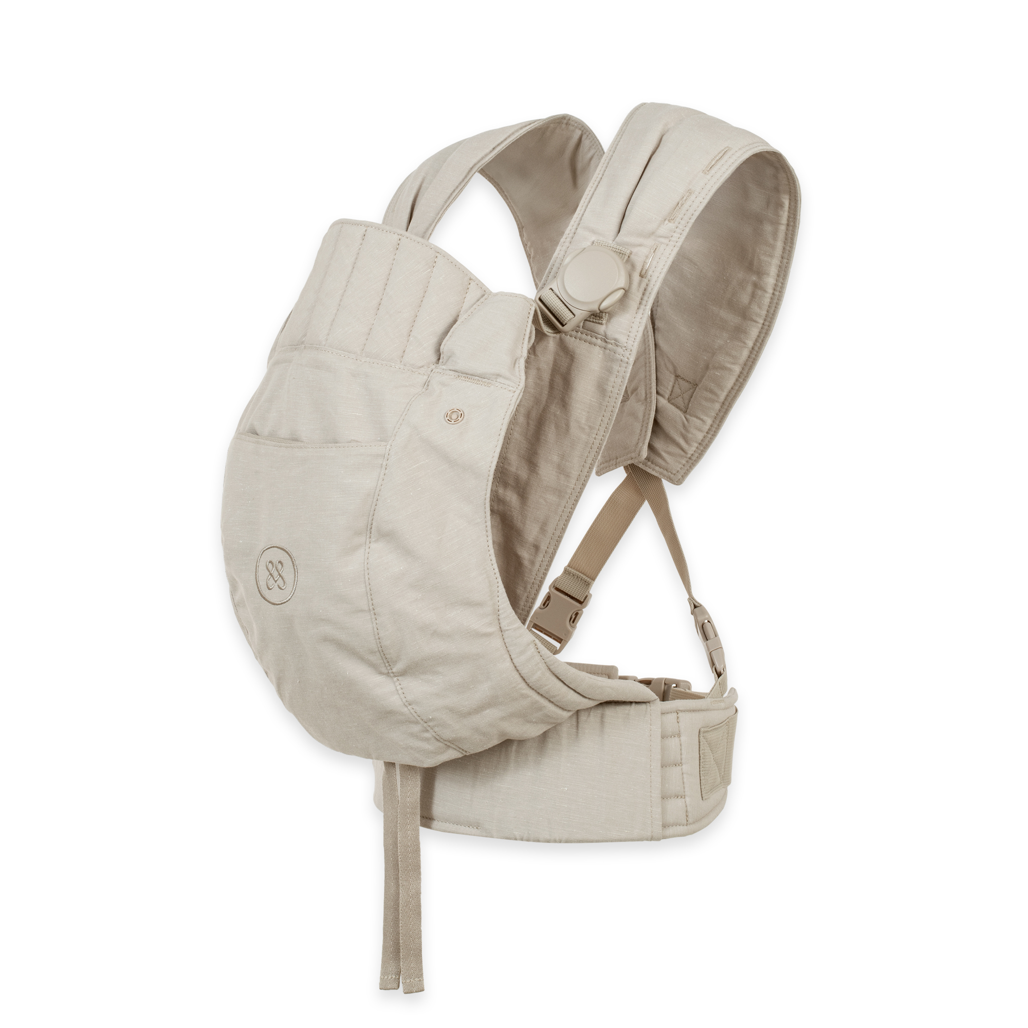 Fullbuckle Tragen, Emma & Noah, Beige – Produktansicht