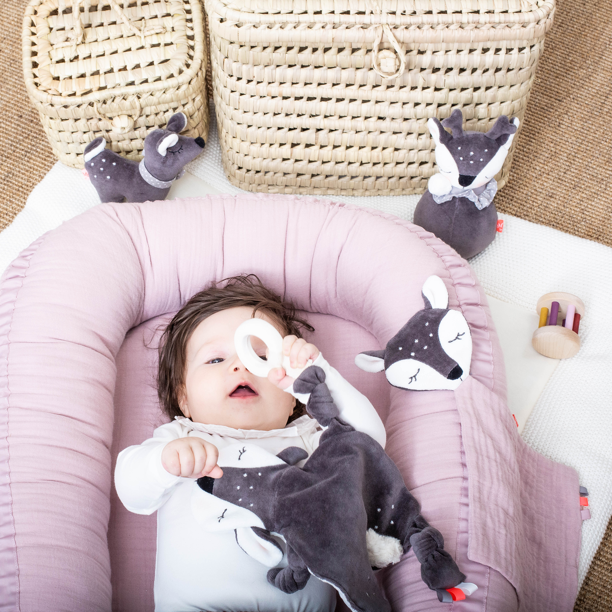 Kuscheltiere, kikadu, Mehrfarbig – Produktansicht