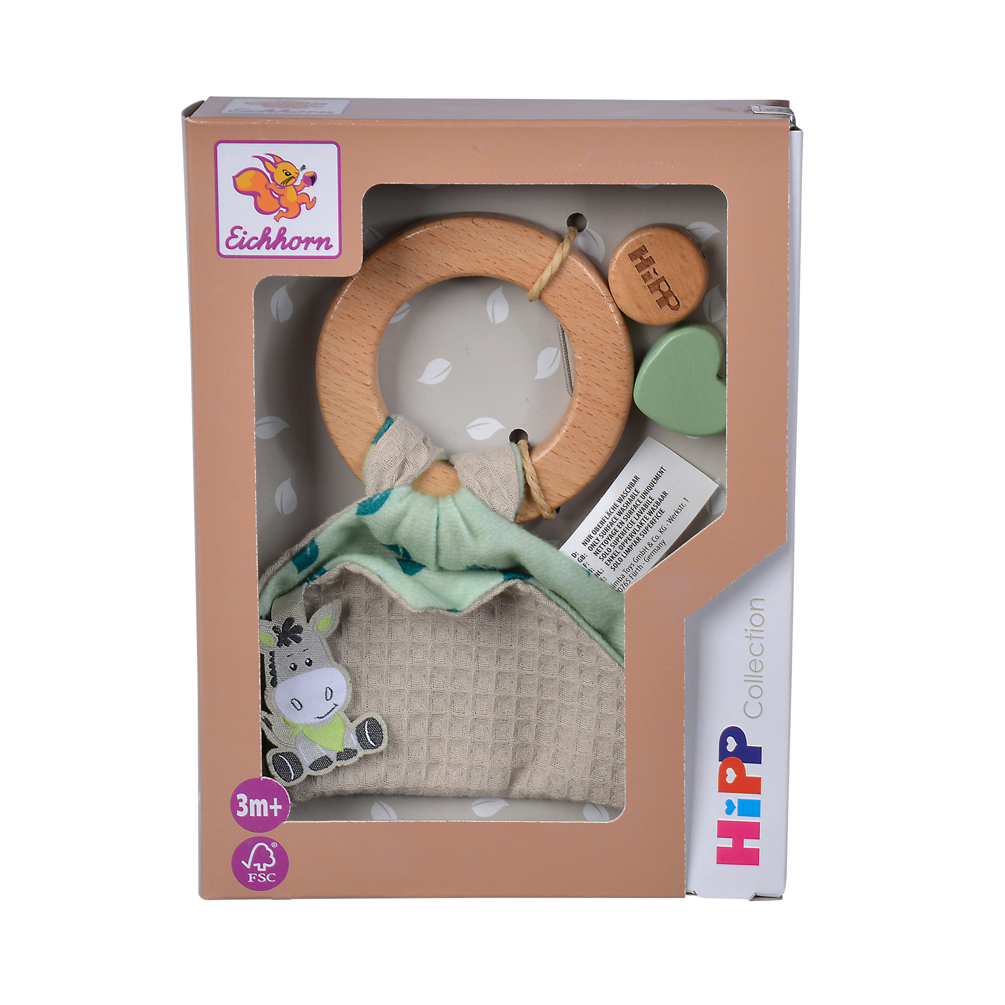 Holz Greiflinge, Eichhorn, Mehrfarbig – Produktansicht