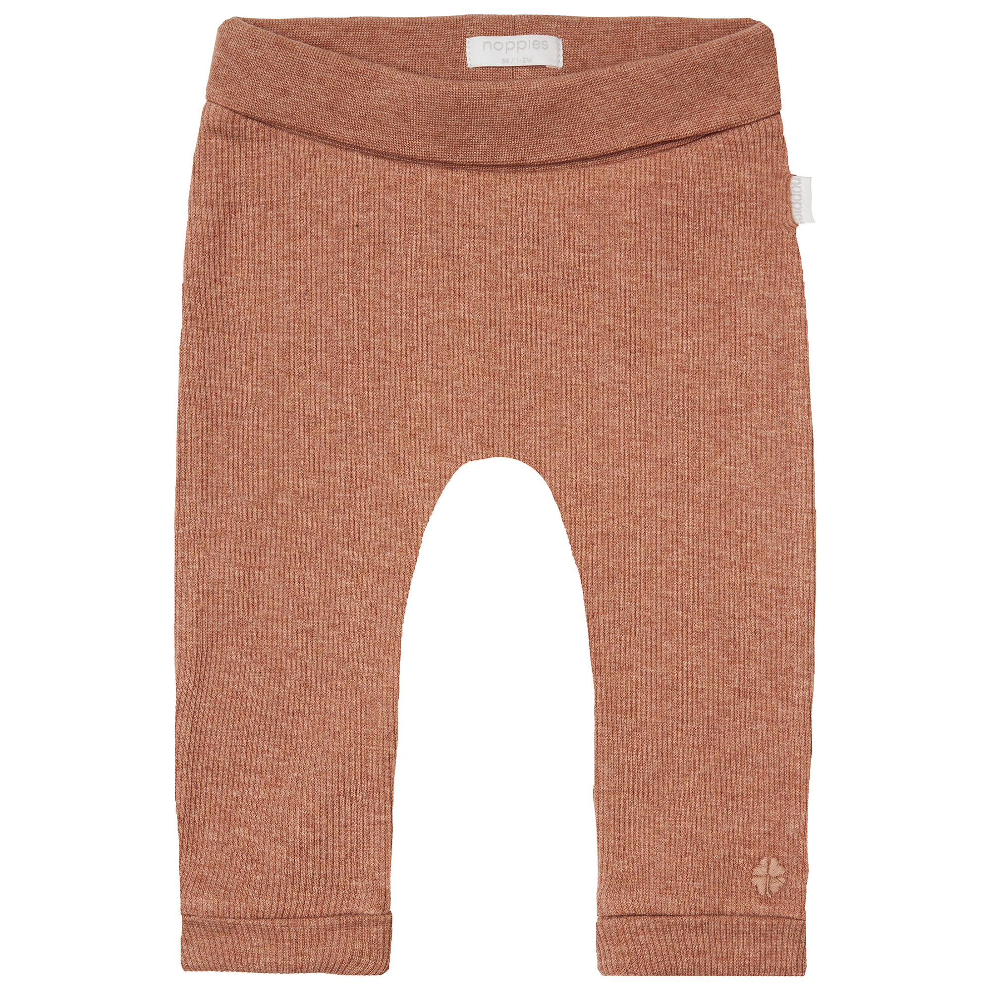 Lange Hosen, noppies, Braun – Besonderheit: hoher Anteil an GOTS zertifizierter Bio-Baumwolle