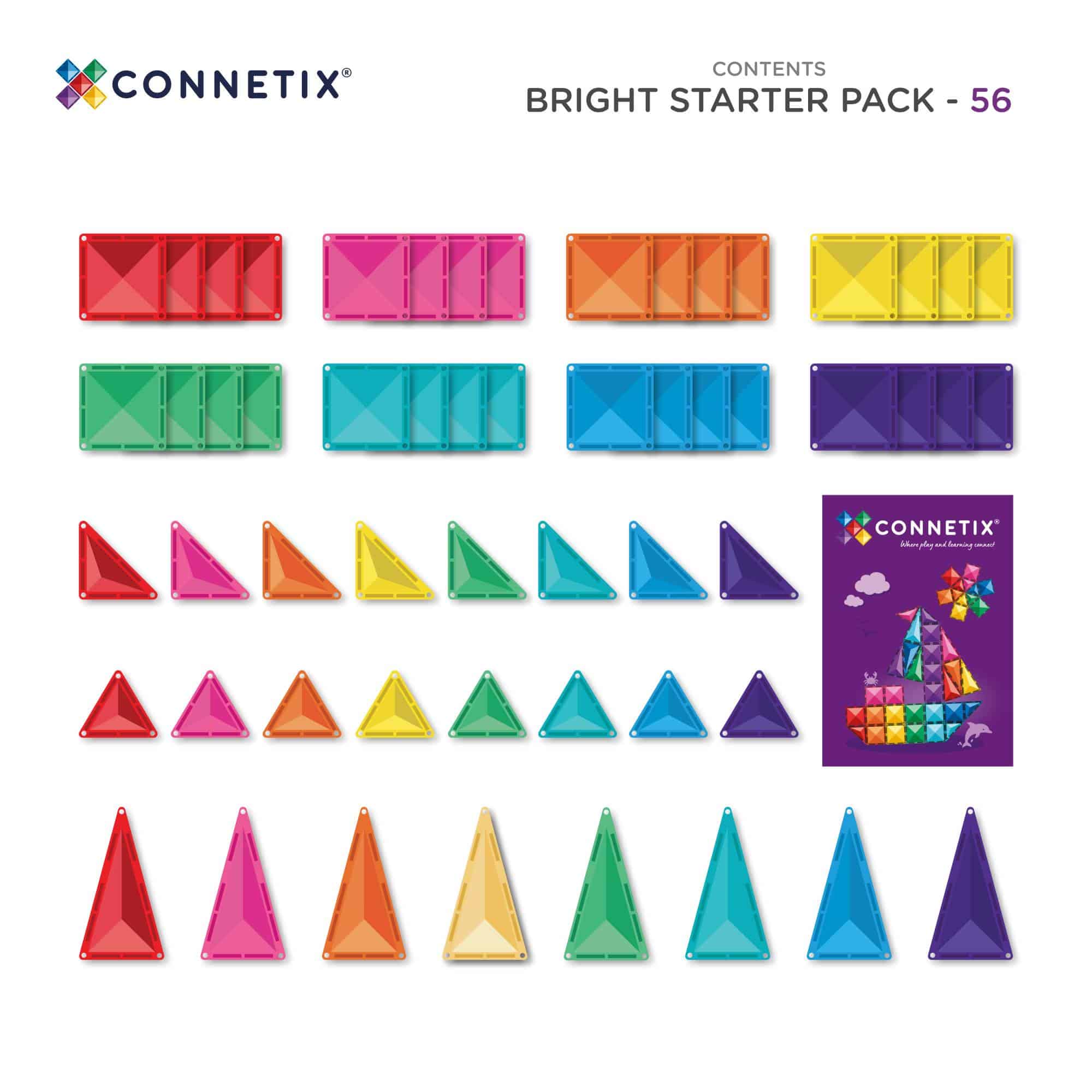 Bausteine, Connetix, Lila – Produktansicht
