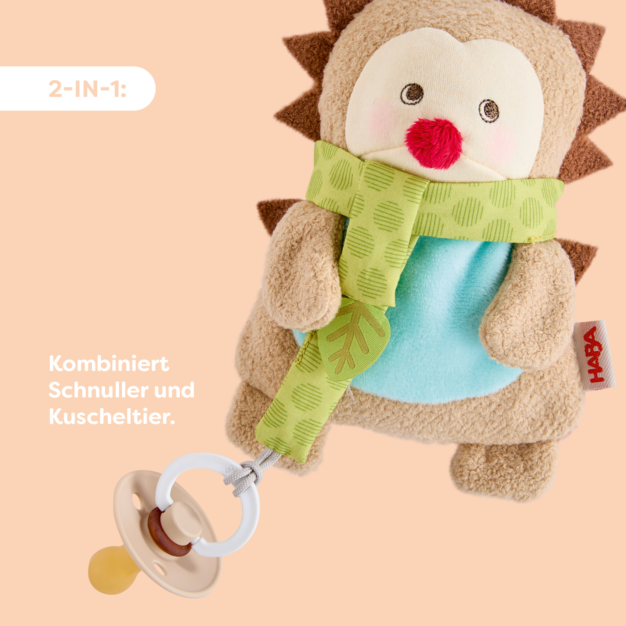 Kuscheltiere, HABA, Grün – Produktansicht